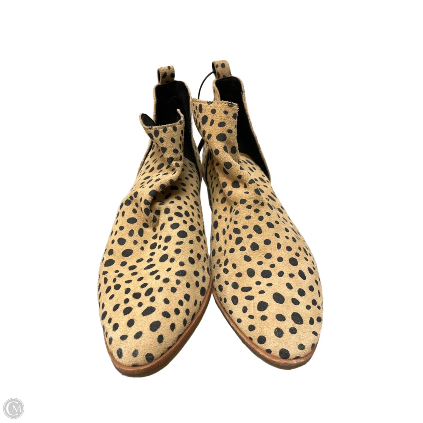 Boots Ankle Heels By Dolce Vita In Animal Print, Size: 8