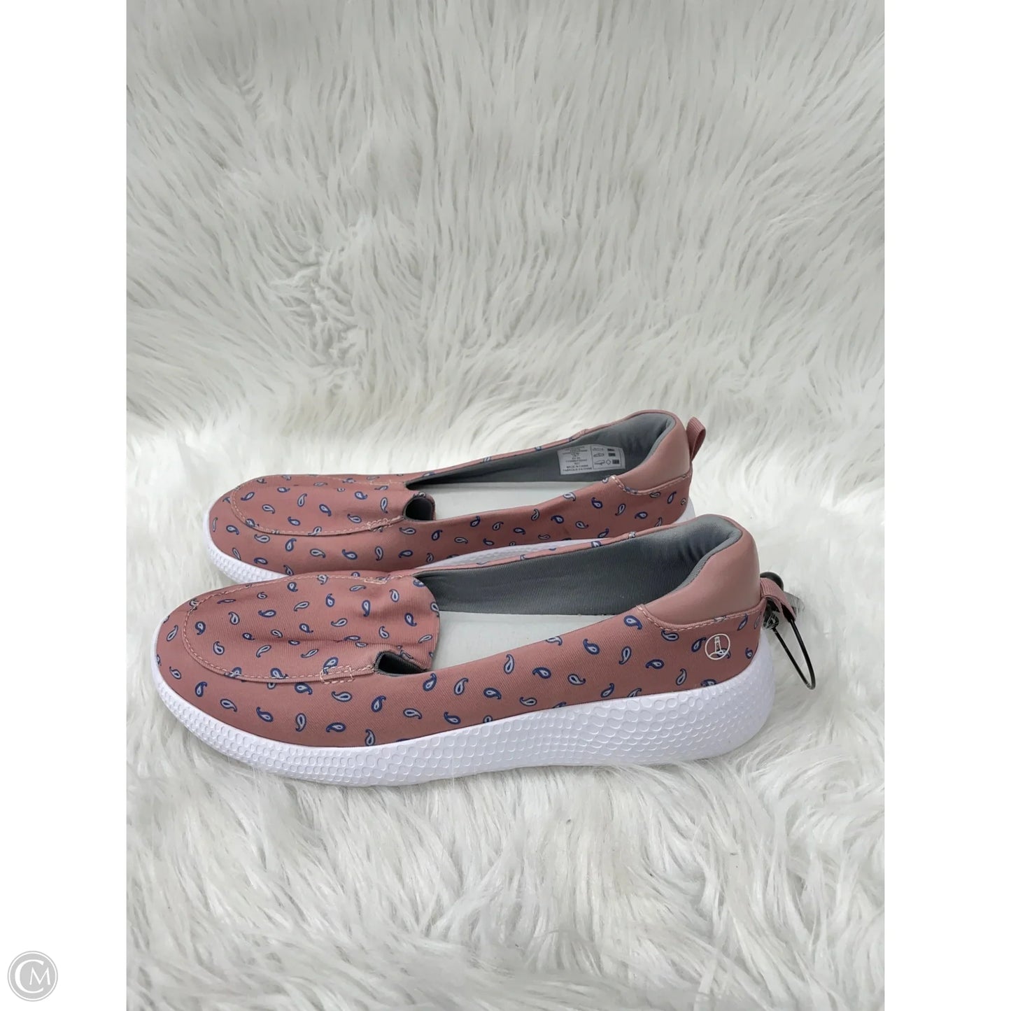 Shoes Flats By Lands End In Blue & Pink, Size: 9