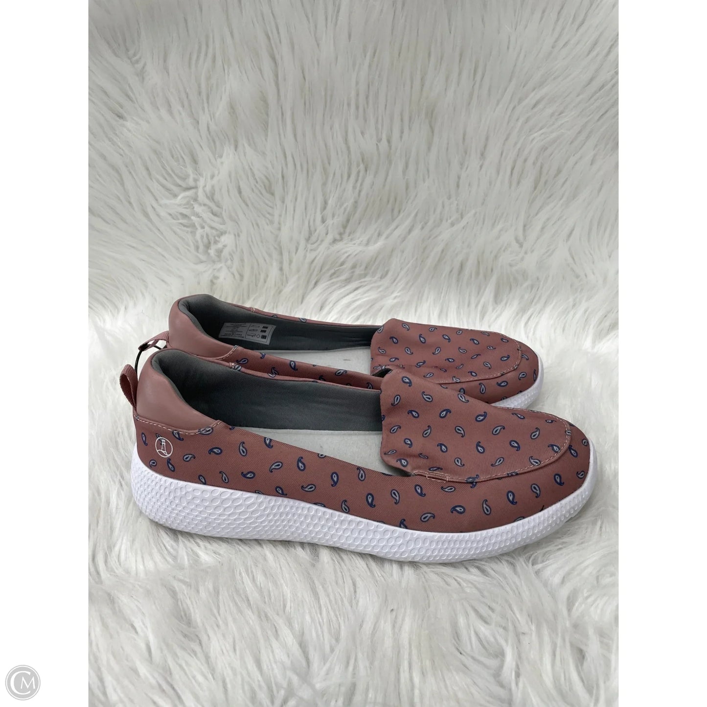 Shoes Flats By Lands End In Blue & Pink, Size: 9