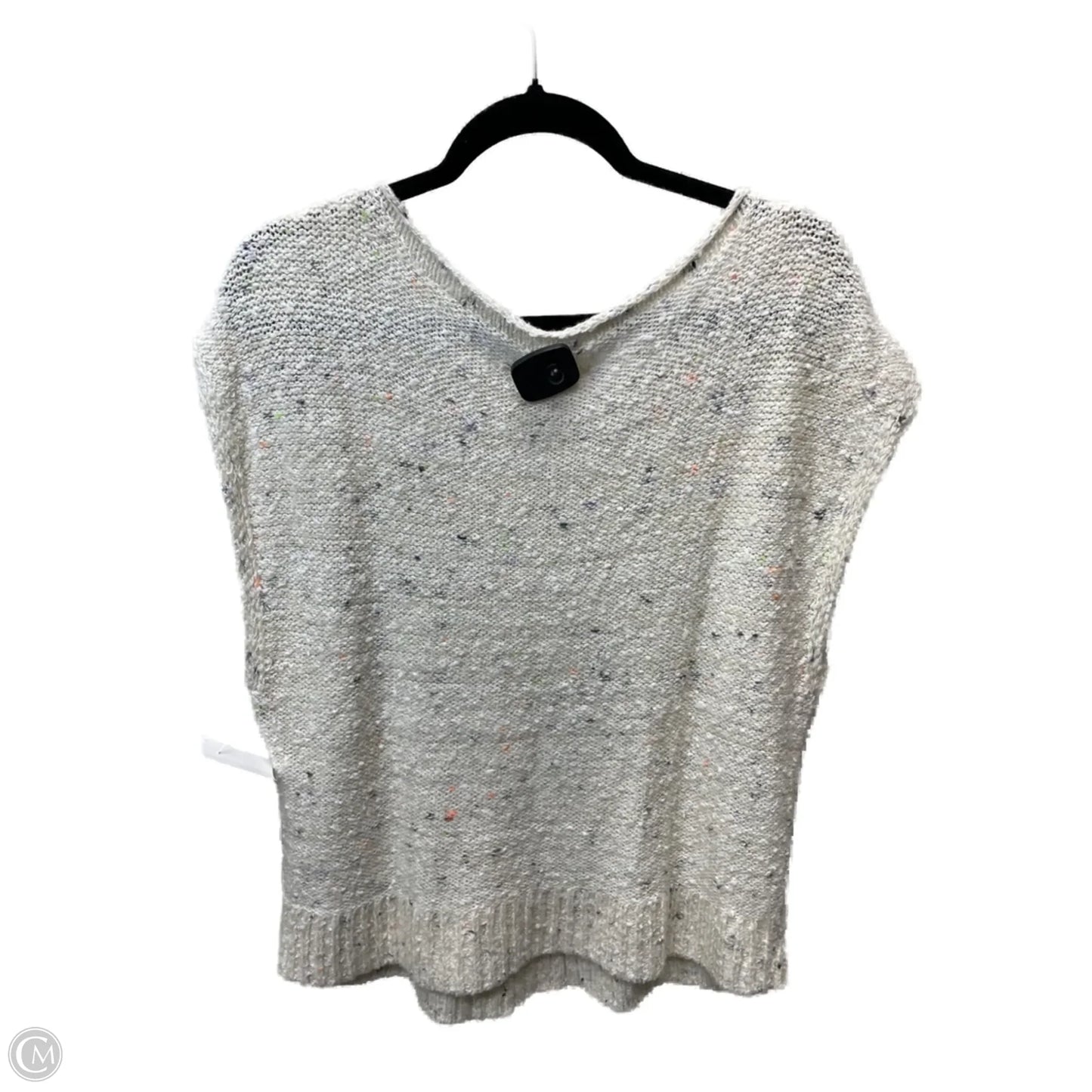 Sweater Short Sleeve By Pilcro In Cream, Size: M