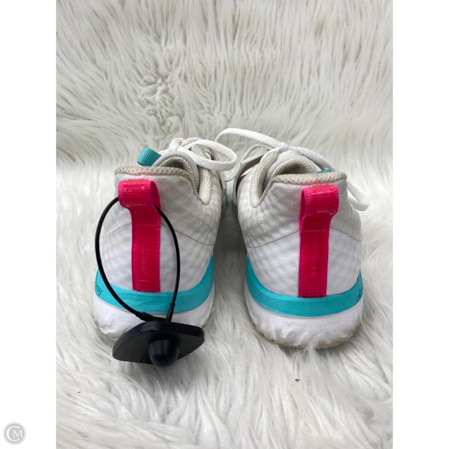 Shoes Athletic By Nike In White, Size: 9