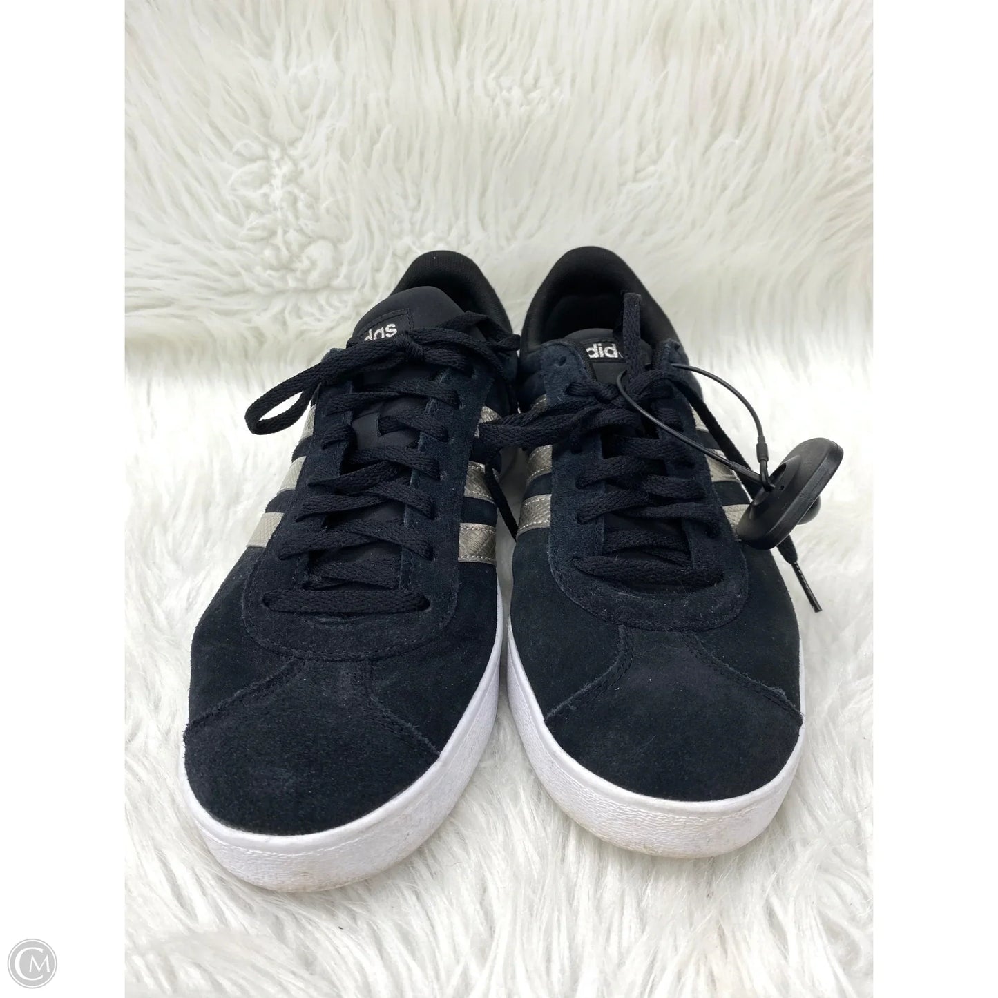 Shoes Sneakers By Adidas In Black & White, Size: 10