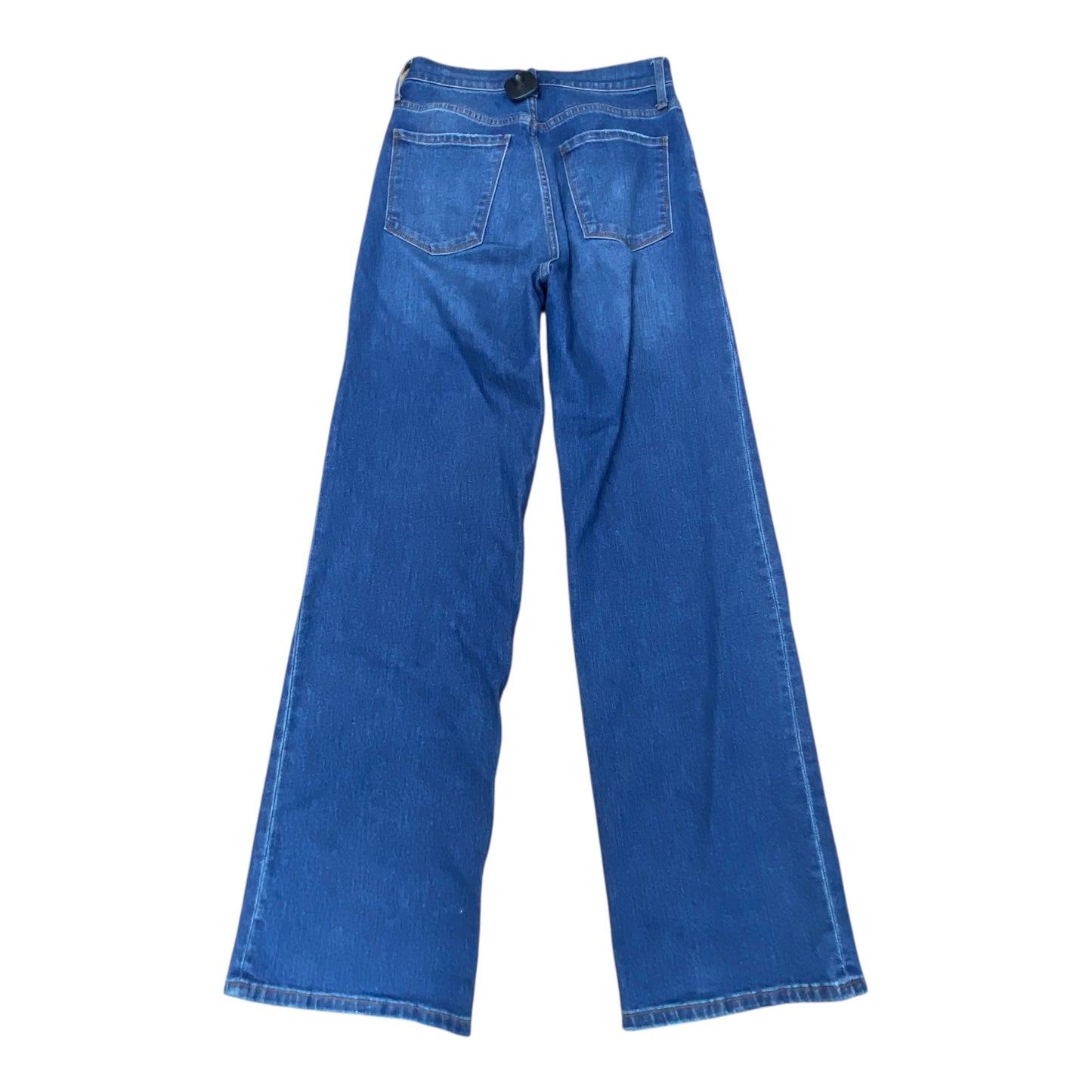 Jeans Wide Leg By Evereve In Blue Denim, Size:4