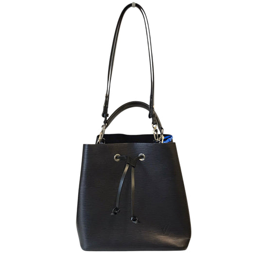Handbag Luxury Designer By Louis Vuitton In Black, Size:Medium