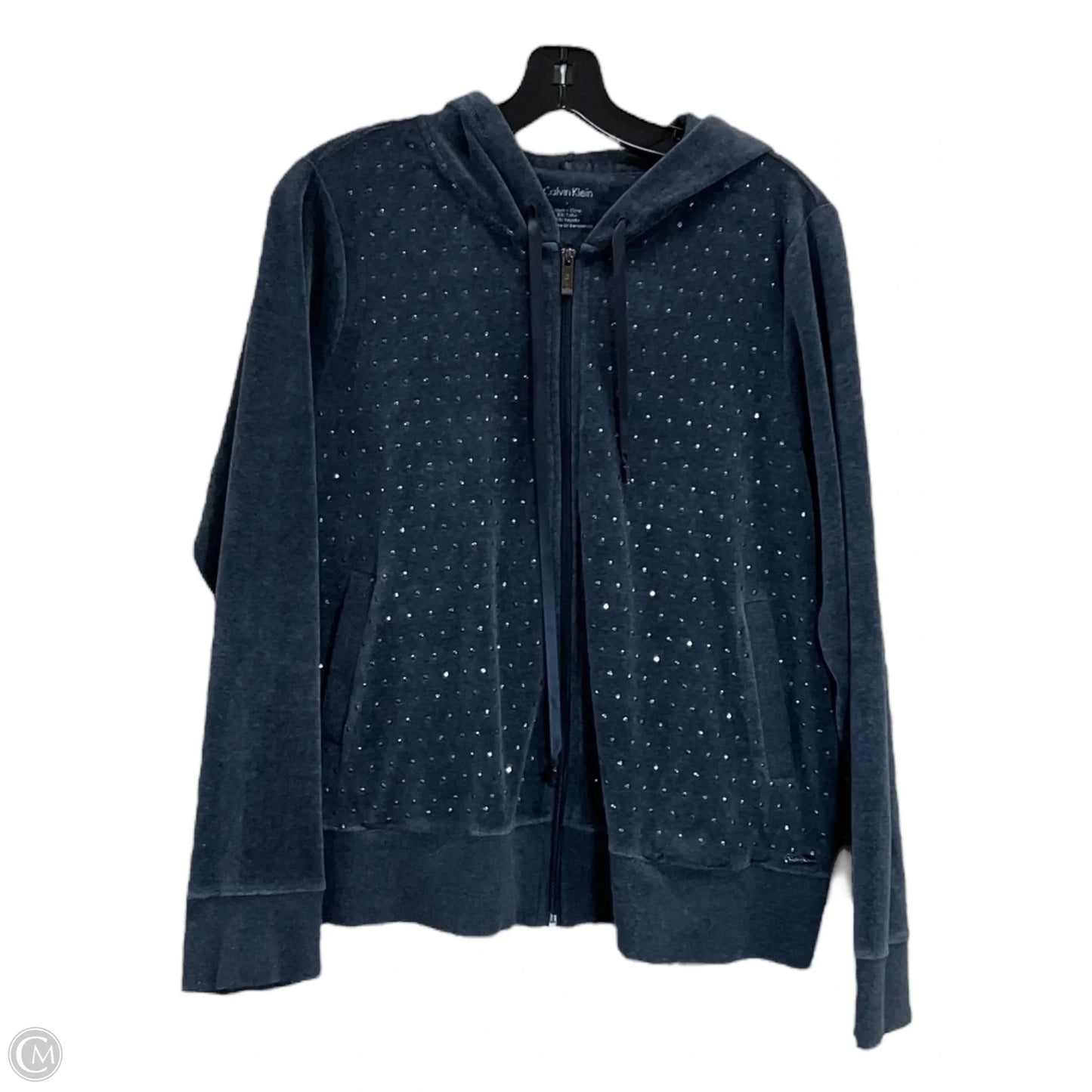 Jacket Other By Calvin Klein In Grey, Size: L
