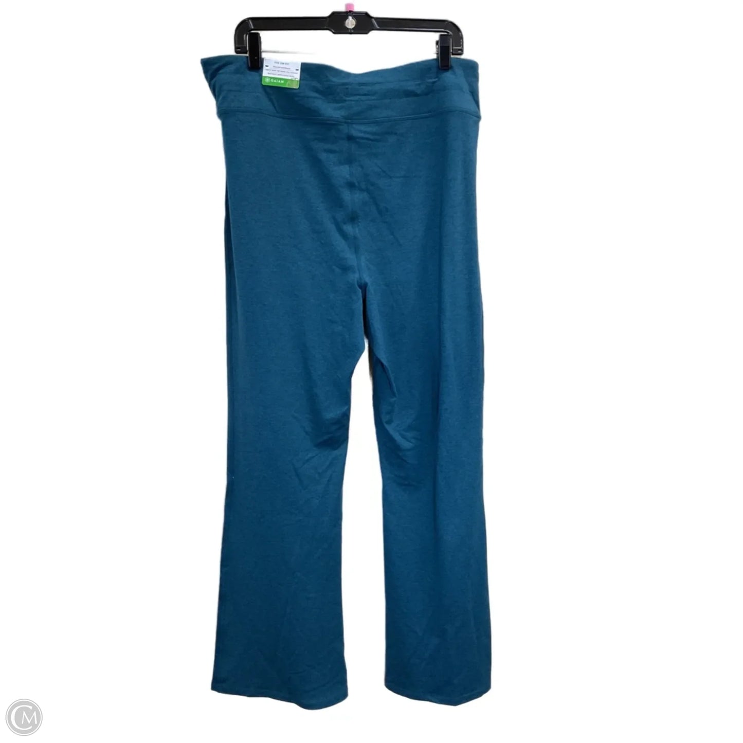 Athletic Pants By Gaiam In Green, Size: 1x