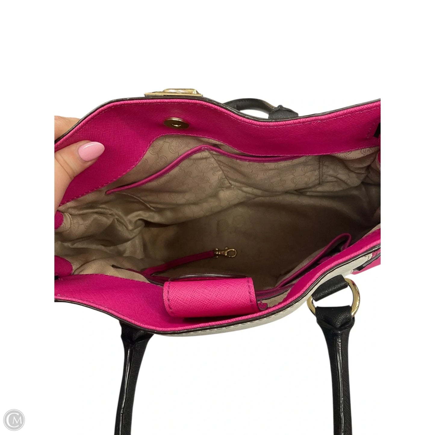 Handbag Designer By Michael Kors, Size: Large