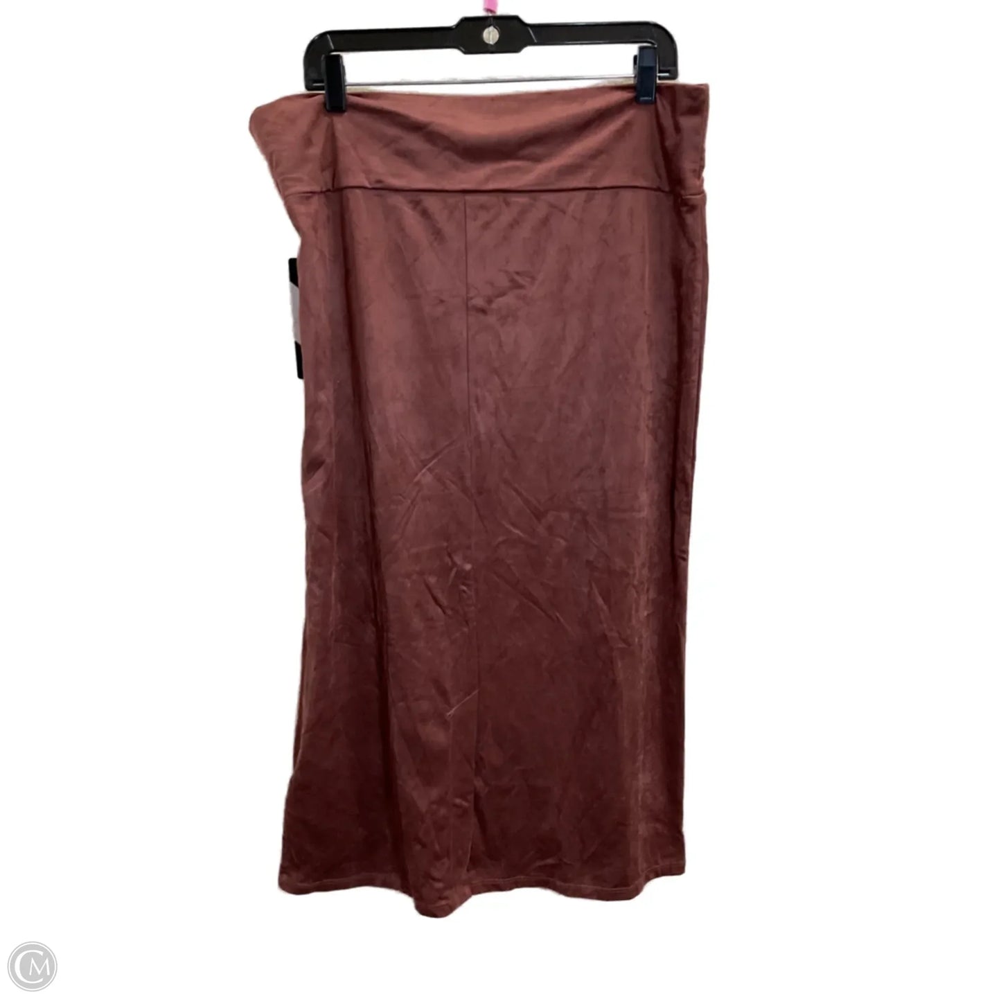 Skirt Midi By Lularoe In Brown, Size: 2x