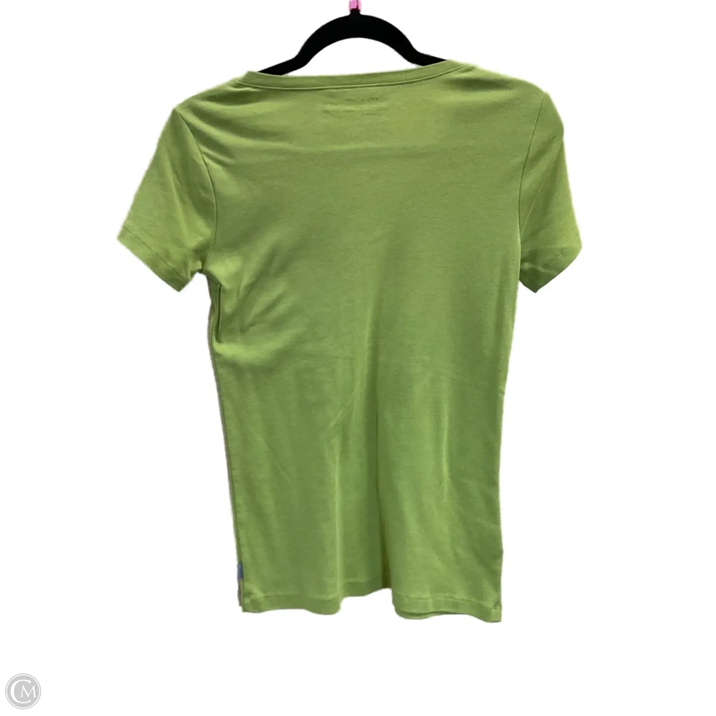 Top Short Sleeve By Eddie Bauer In Green, Size: S