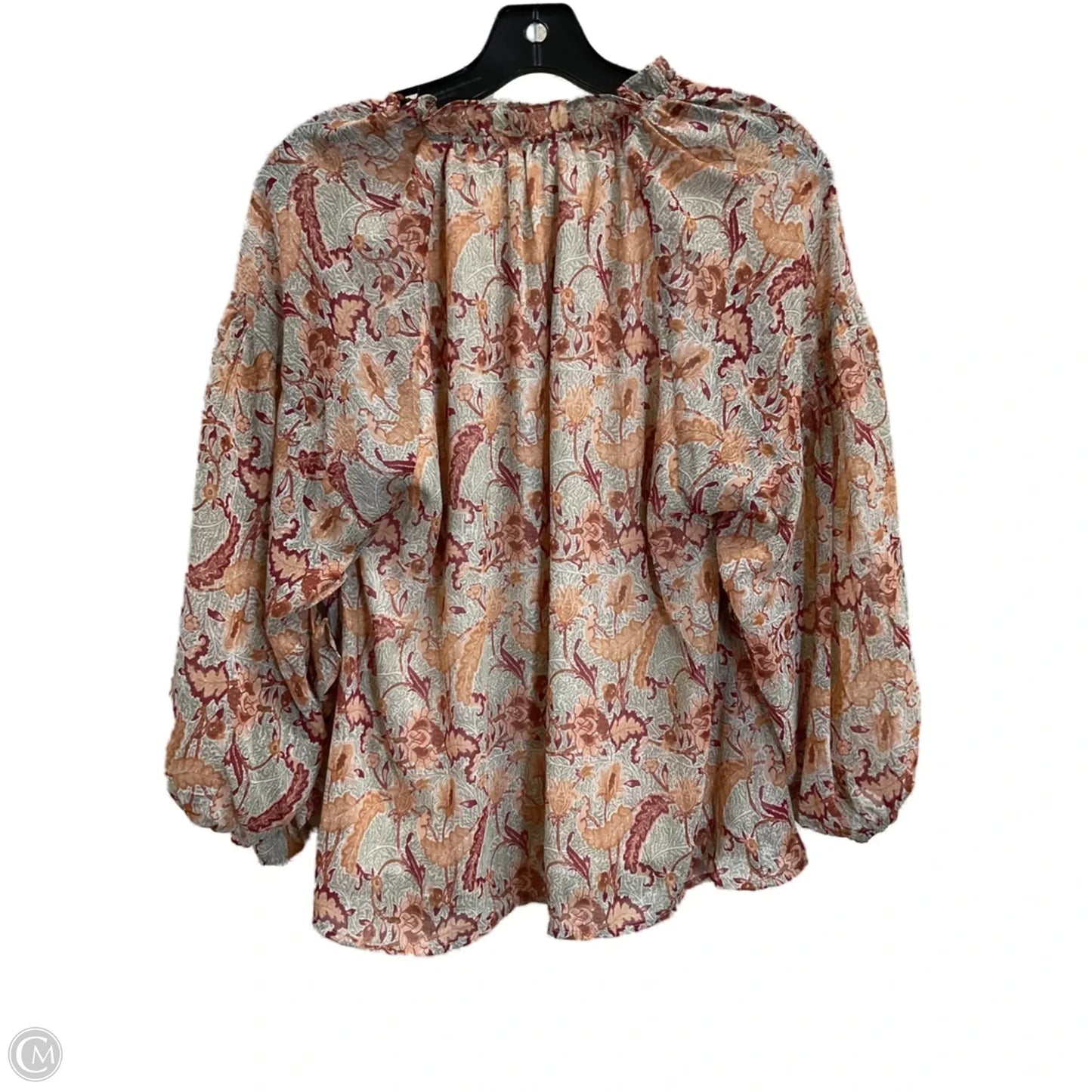 Top Long Sleeve By Entro In Multi-colored, Size: S