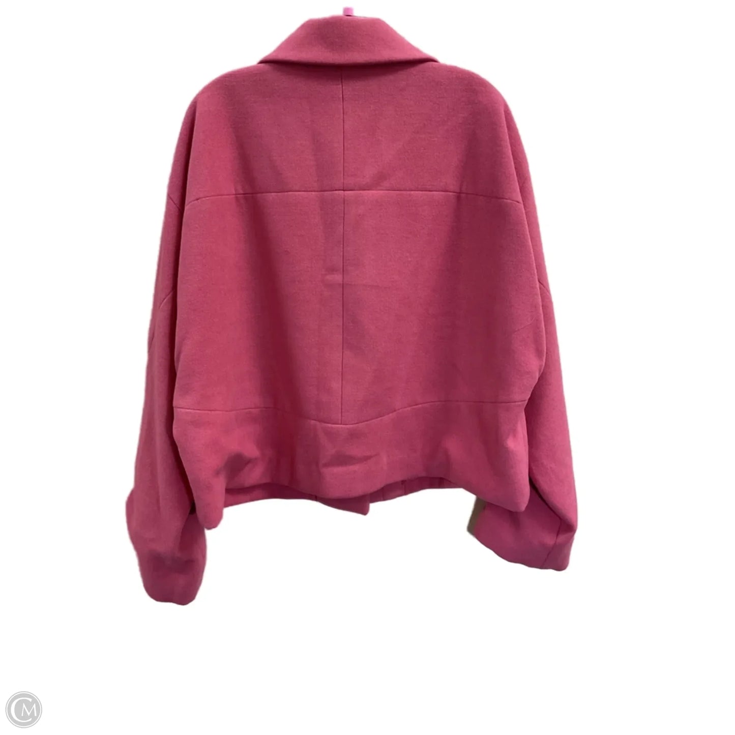 Coat Peacoat By Evan-picone In Pink, Size: Xl