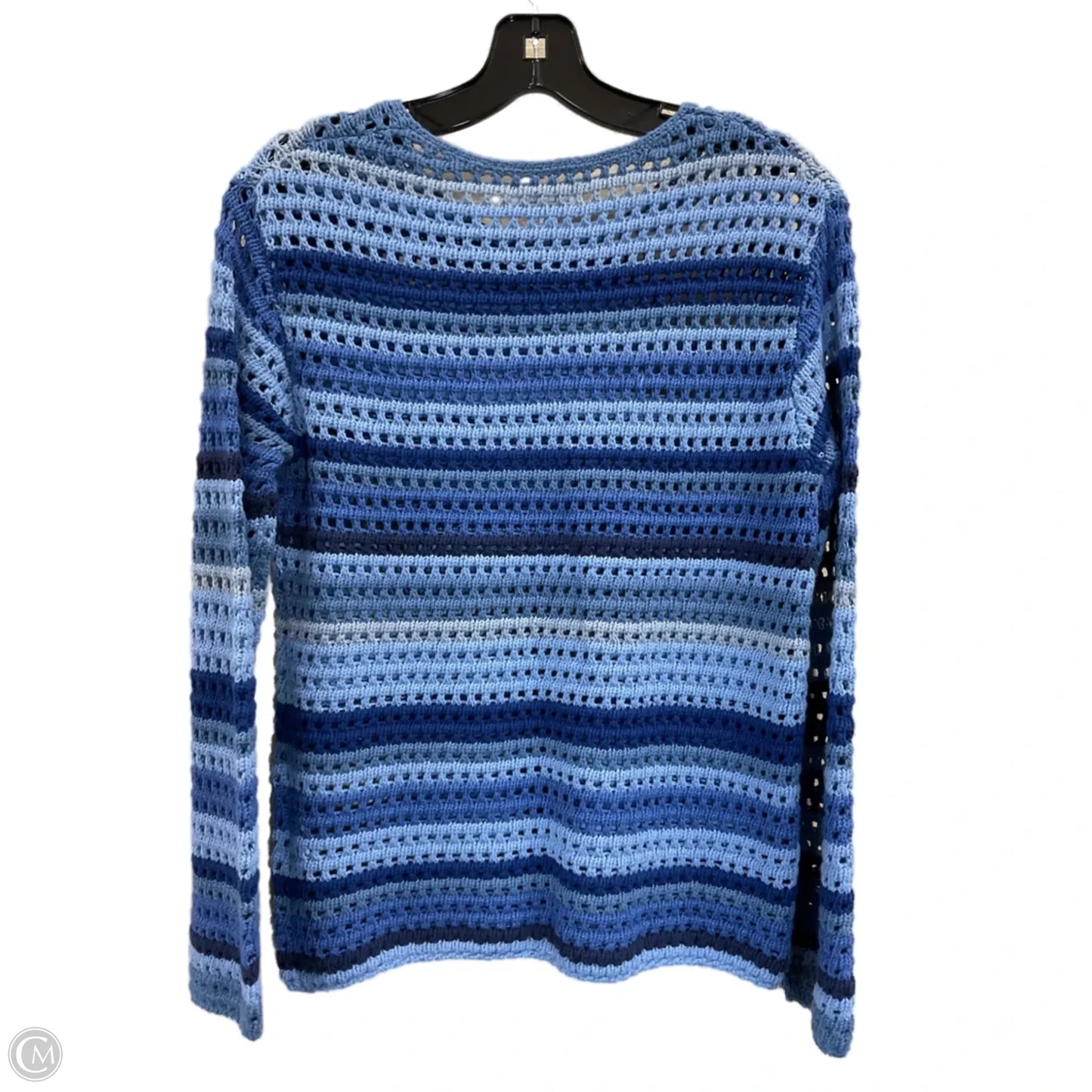 Sweater By Johnny Was In Blue, Size: Xs