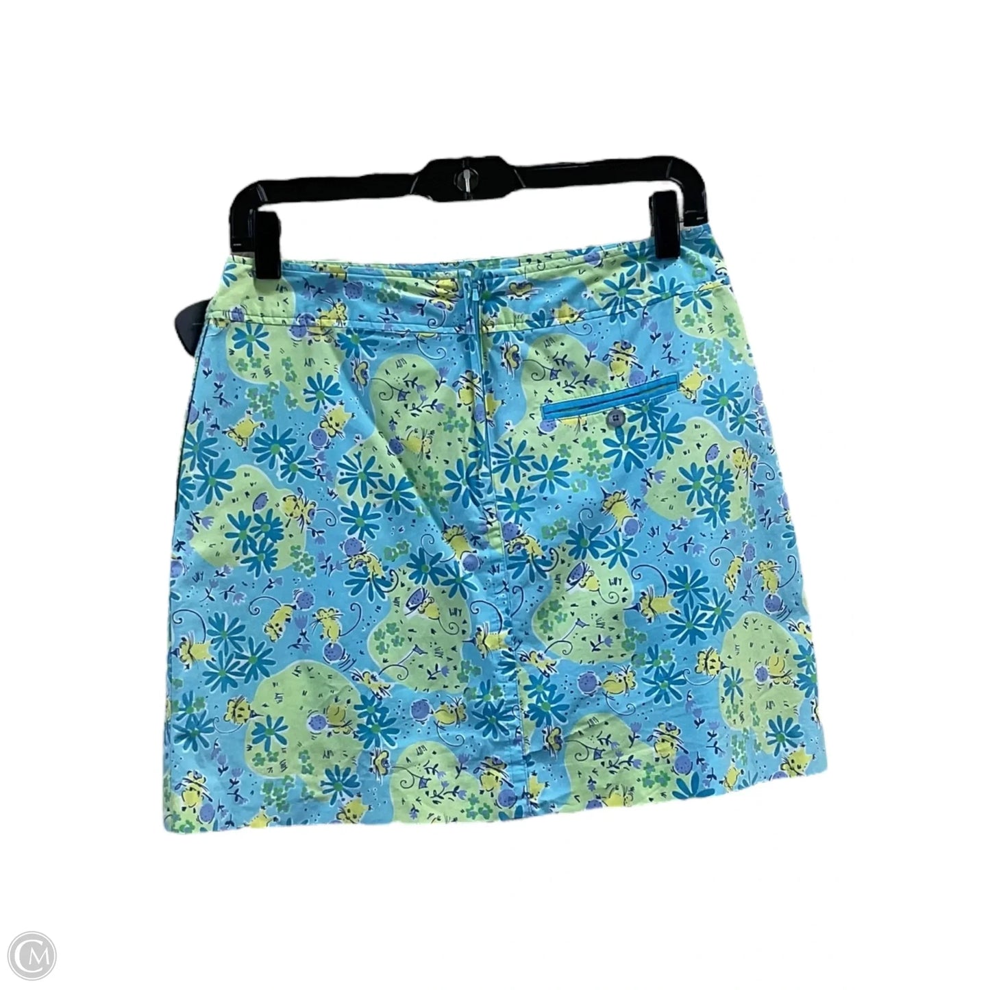 Skirt Designer By Lilly Pulitzer In Aqua, Size: 4