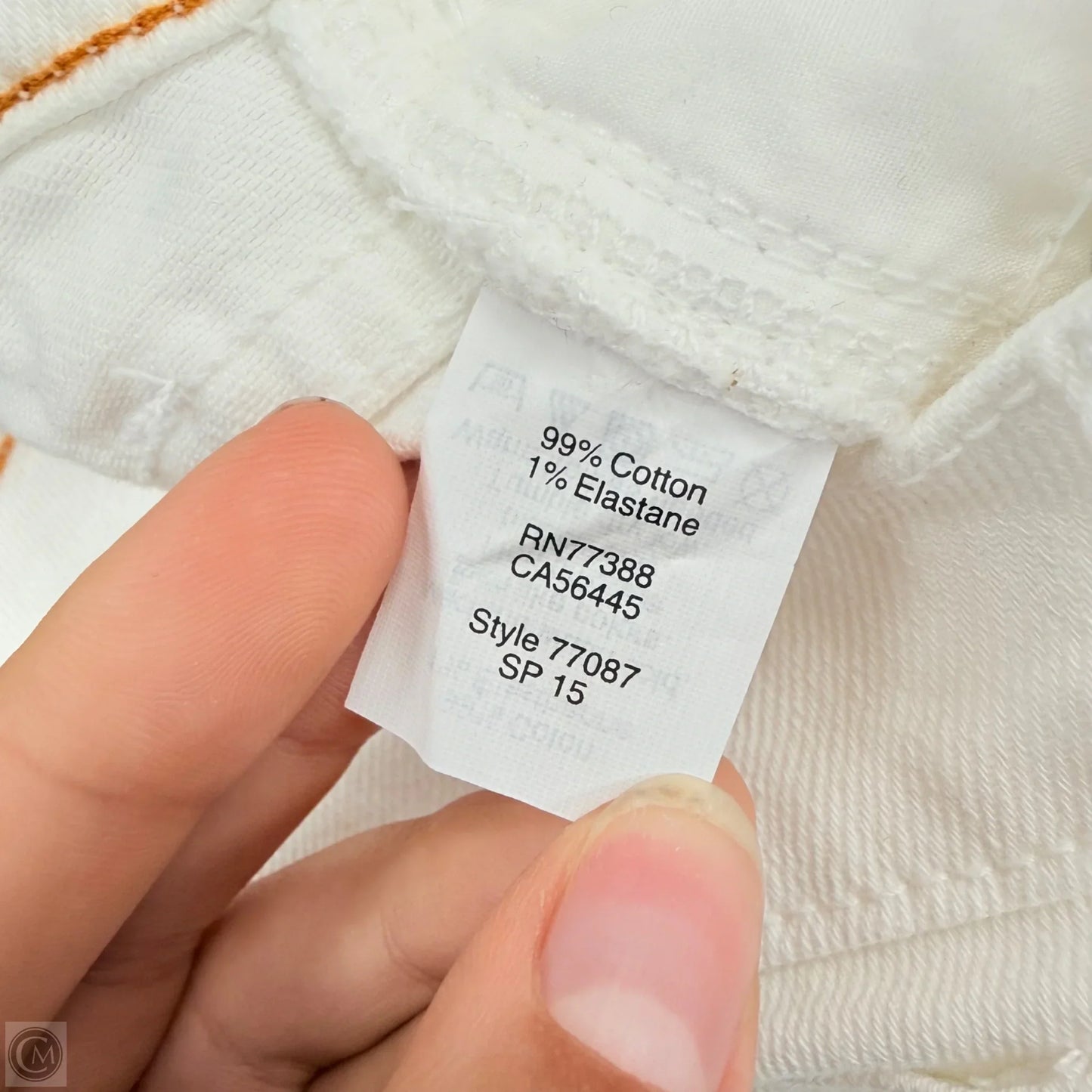 Jeans Straight By J. Crew In Cream, Size: 0