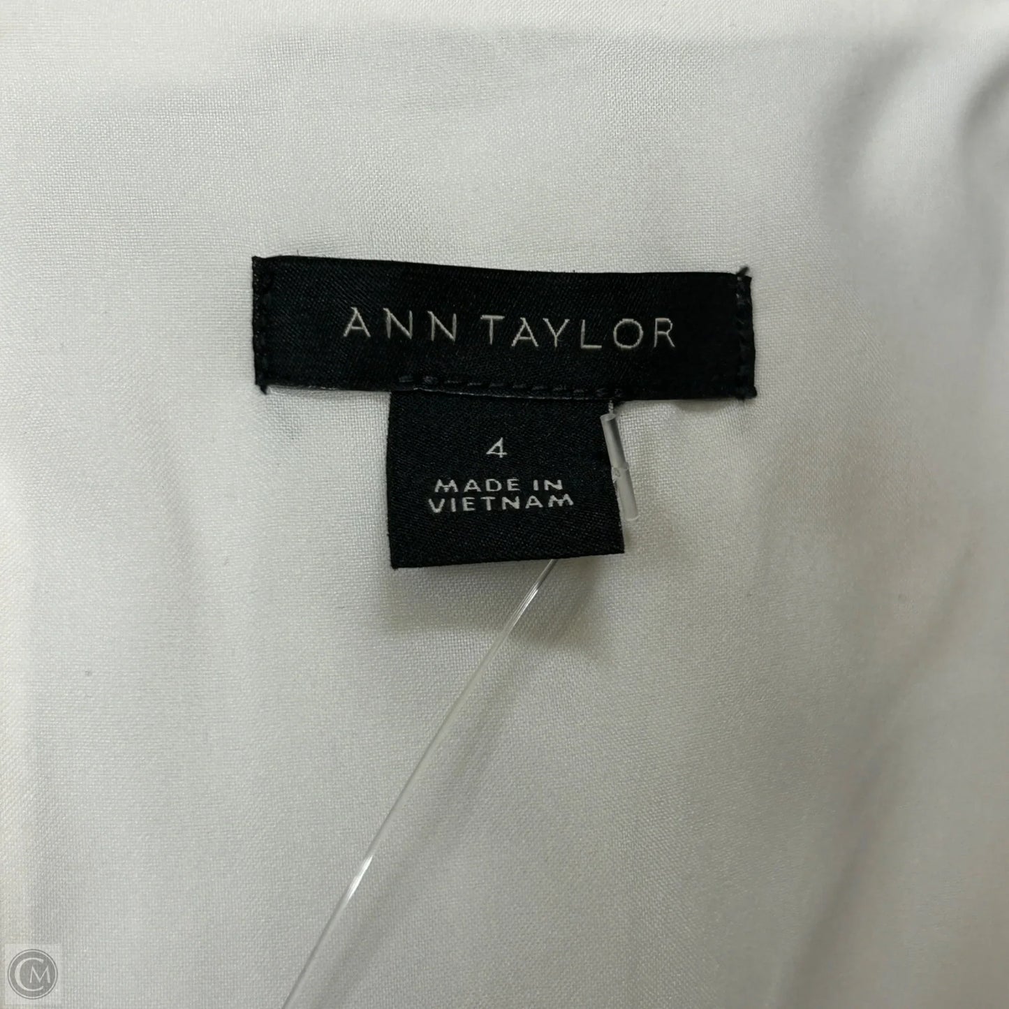 Dress Party Midi By Ann Taylor In White, Size: 4