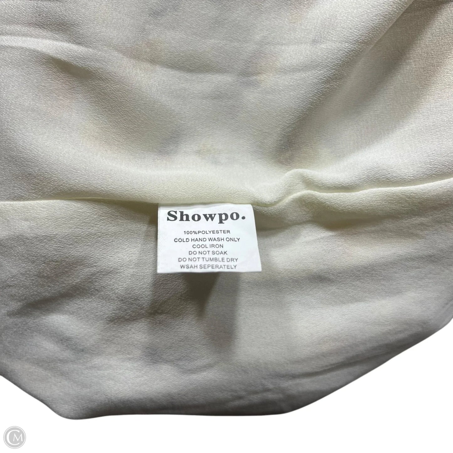 Dress Casual Short By Showpo In Cream, Size: 2