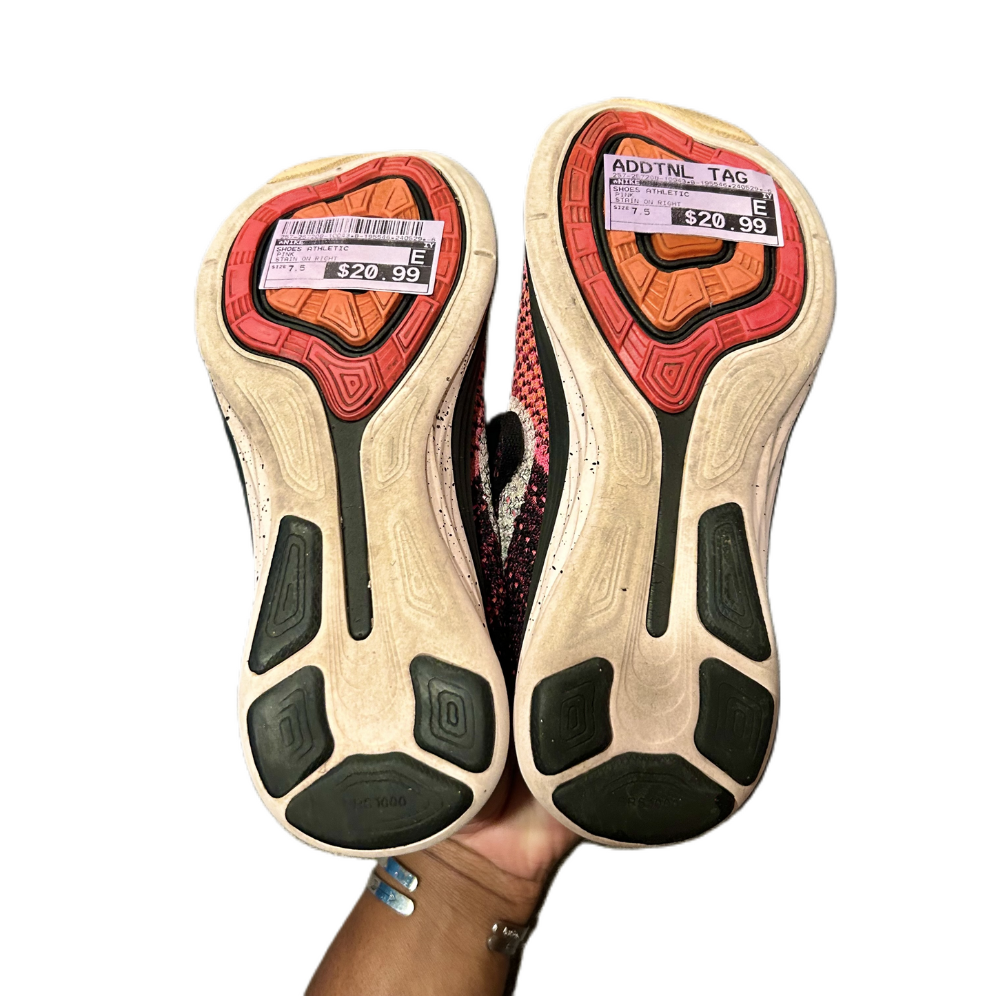 Shoes Athletic By Nike Size: 7.5