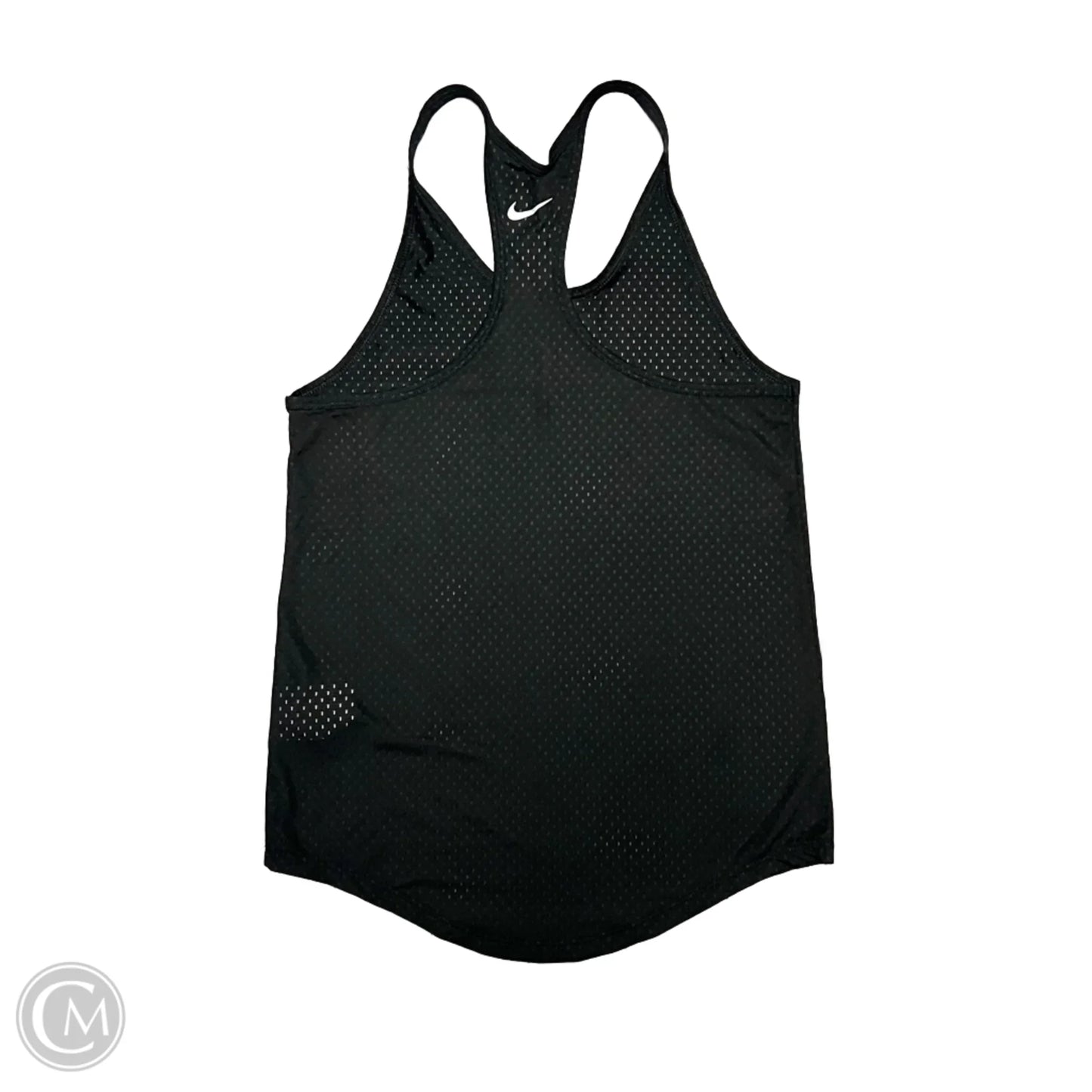 Athletic Tank Top By Nike In Black, Size: Xs