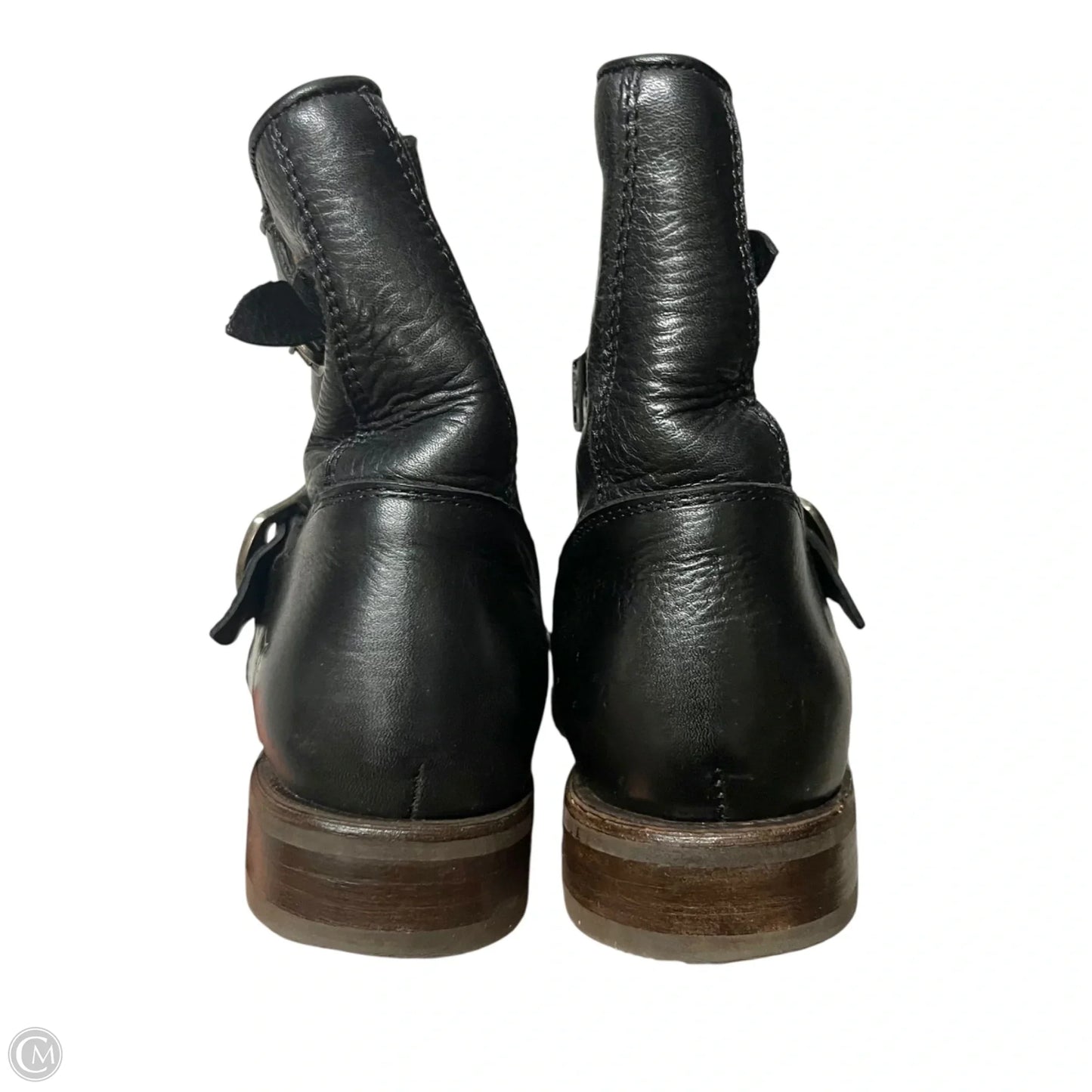 Boots Designer By Frye In Black, Size: 9