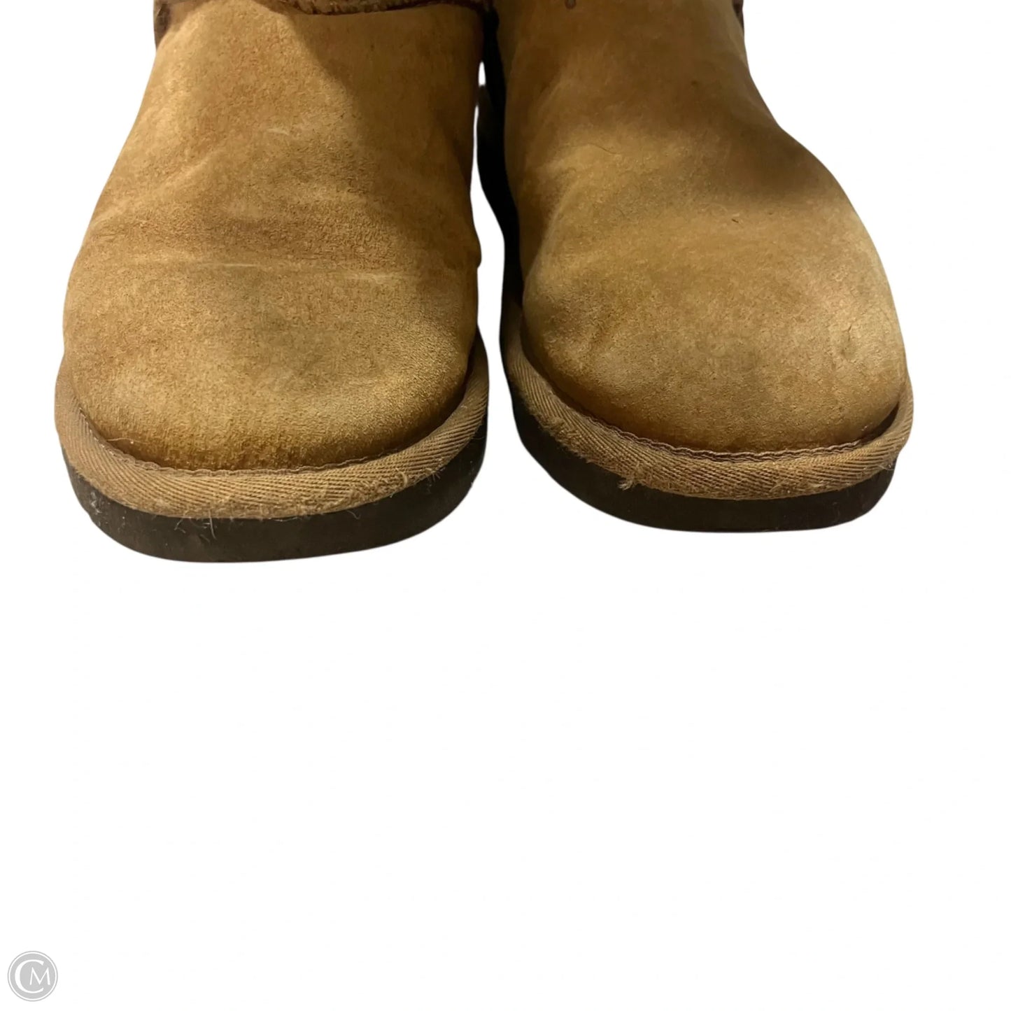Boots Designer By Ugg In Tan, Size: 7