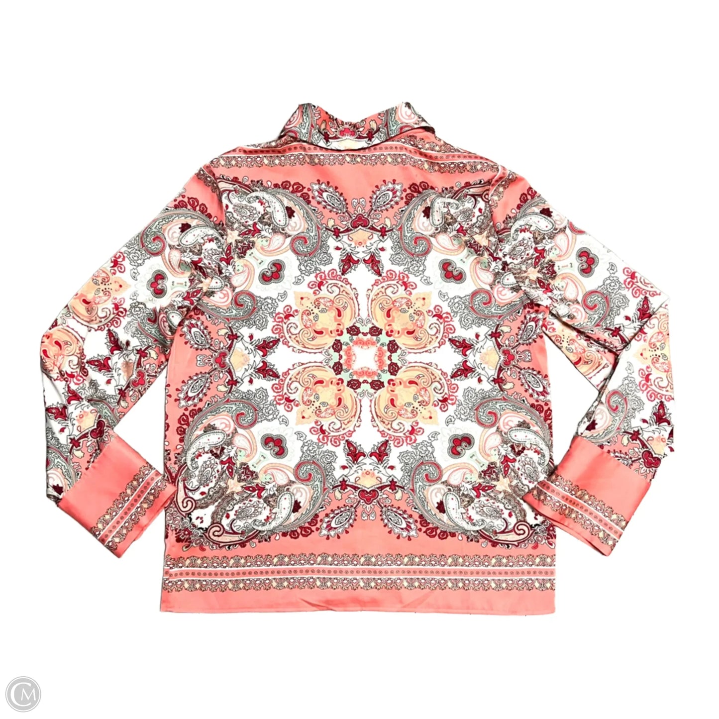 Top Long Sleeve By Rachel Zoe In Peach, Size: Xs