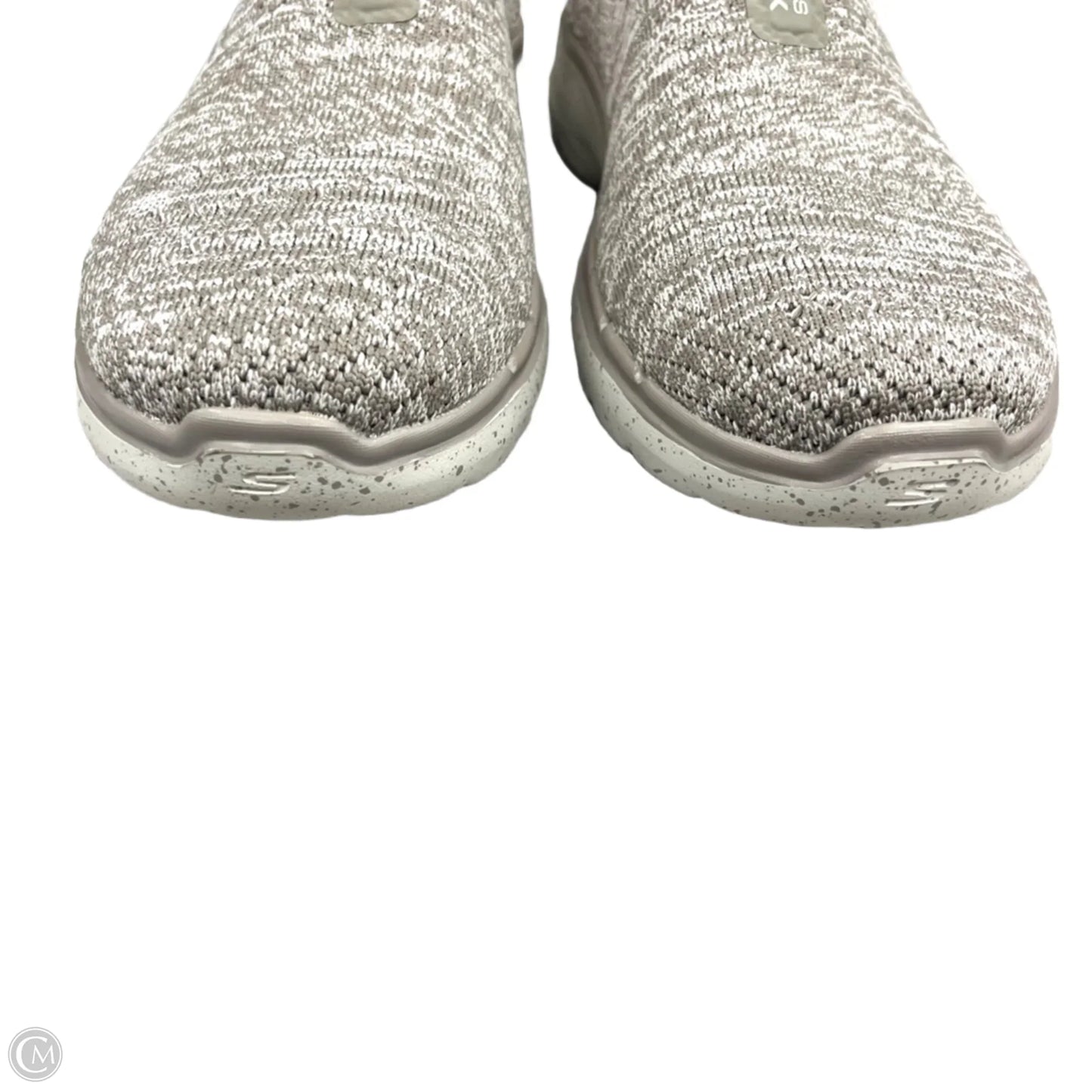 Shoes Athletic By Skechers In Taupe, Size: 7