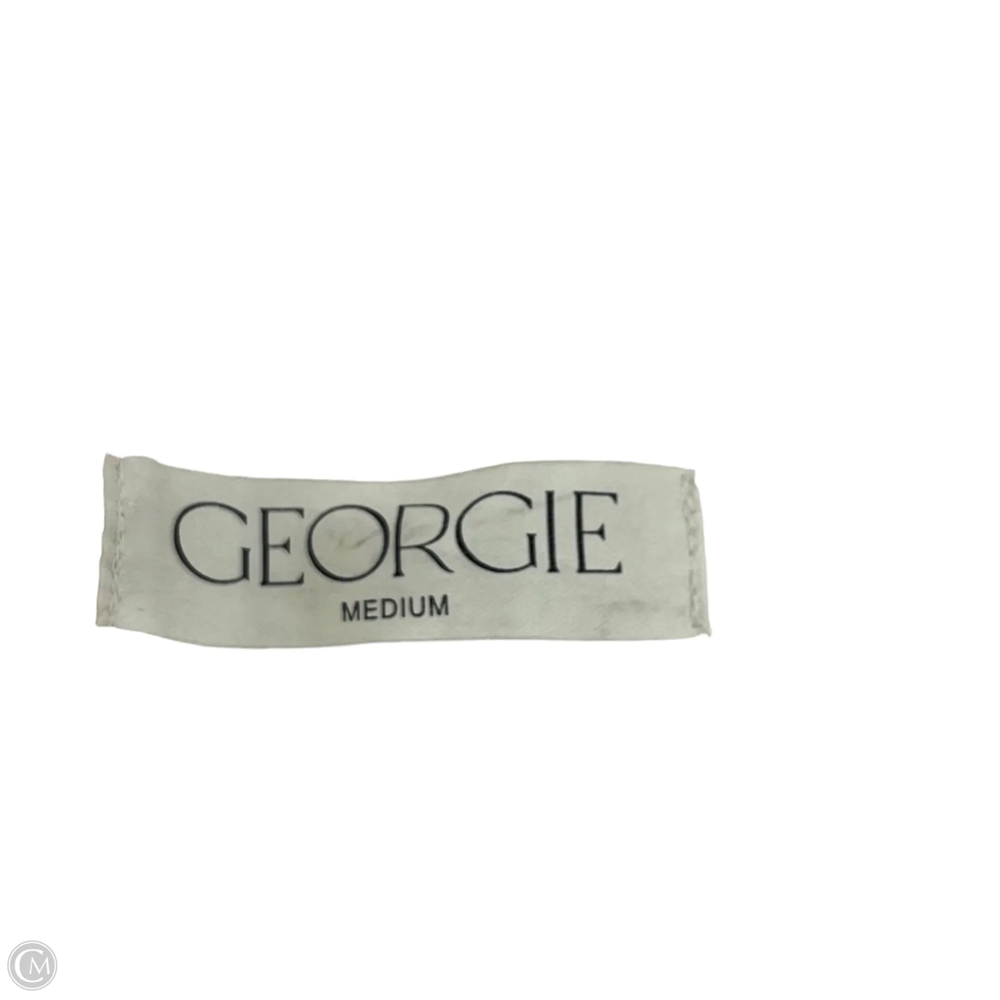 Top Sleeveless By Georgie In White, Size: M