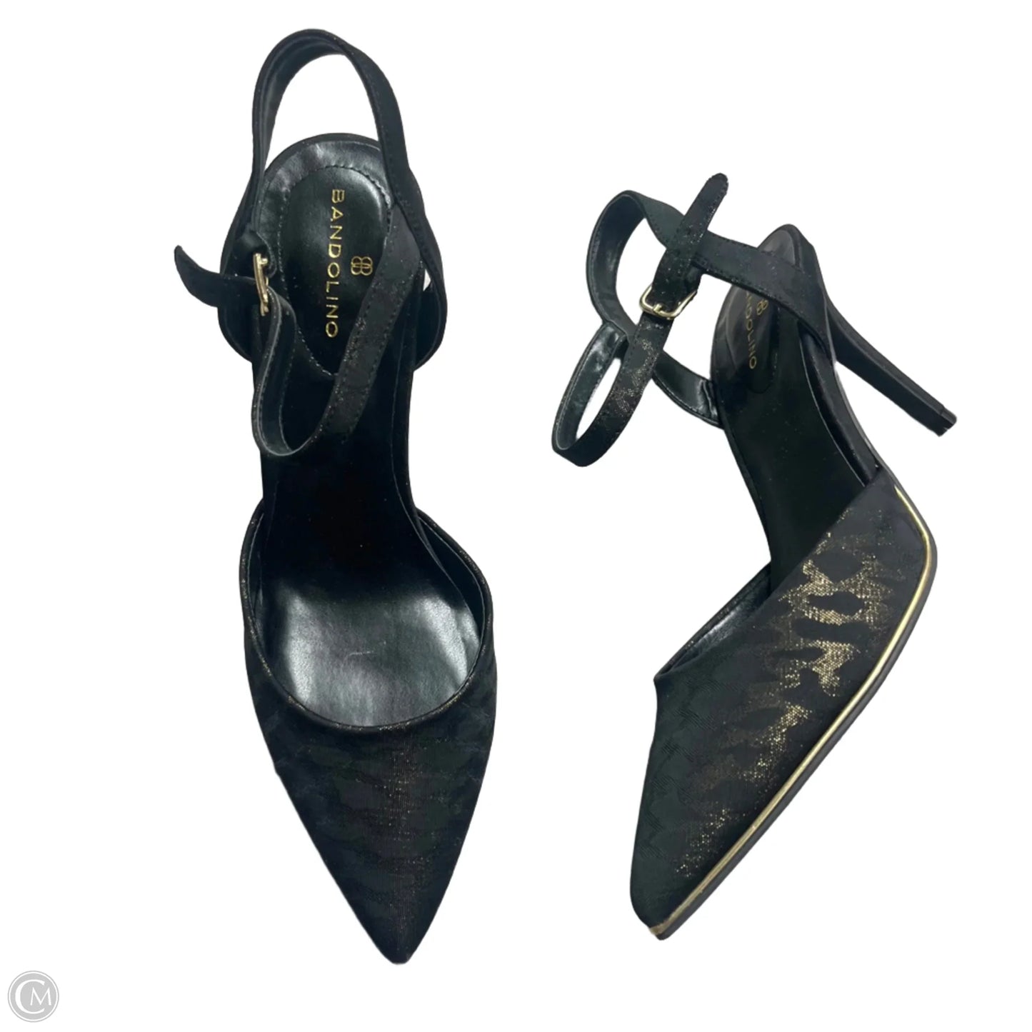 Shoes Heels Kitten By Bandolino In Leopard Print, Size: 7.5