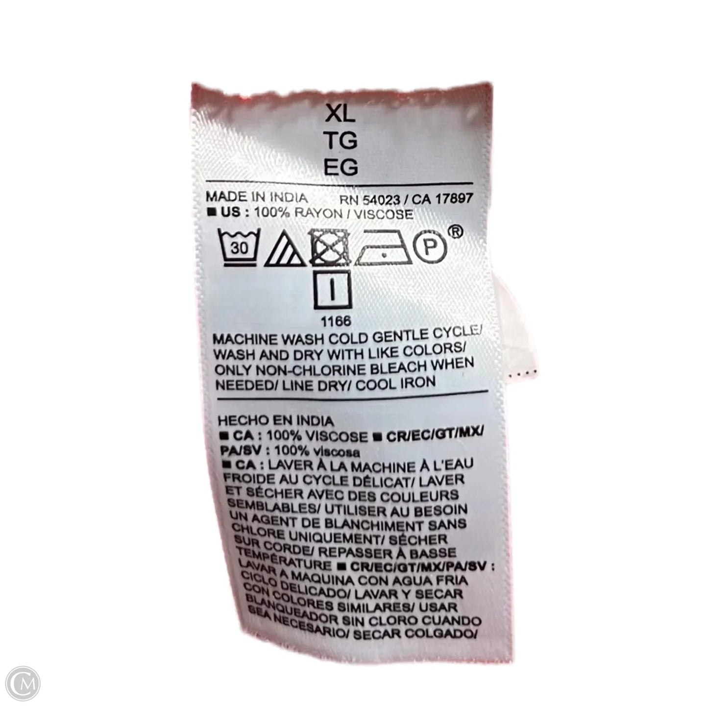 Dress Casual Midi By Old Navy In Red, Size: Xl