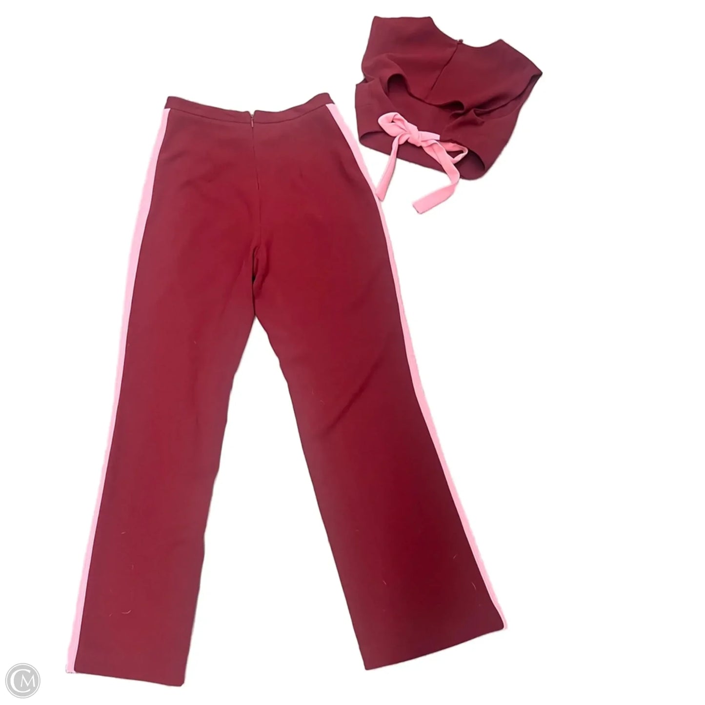 Pants Set 2pc By House of CB In Pink & Red, Size: 8