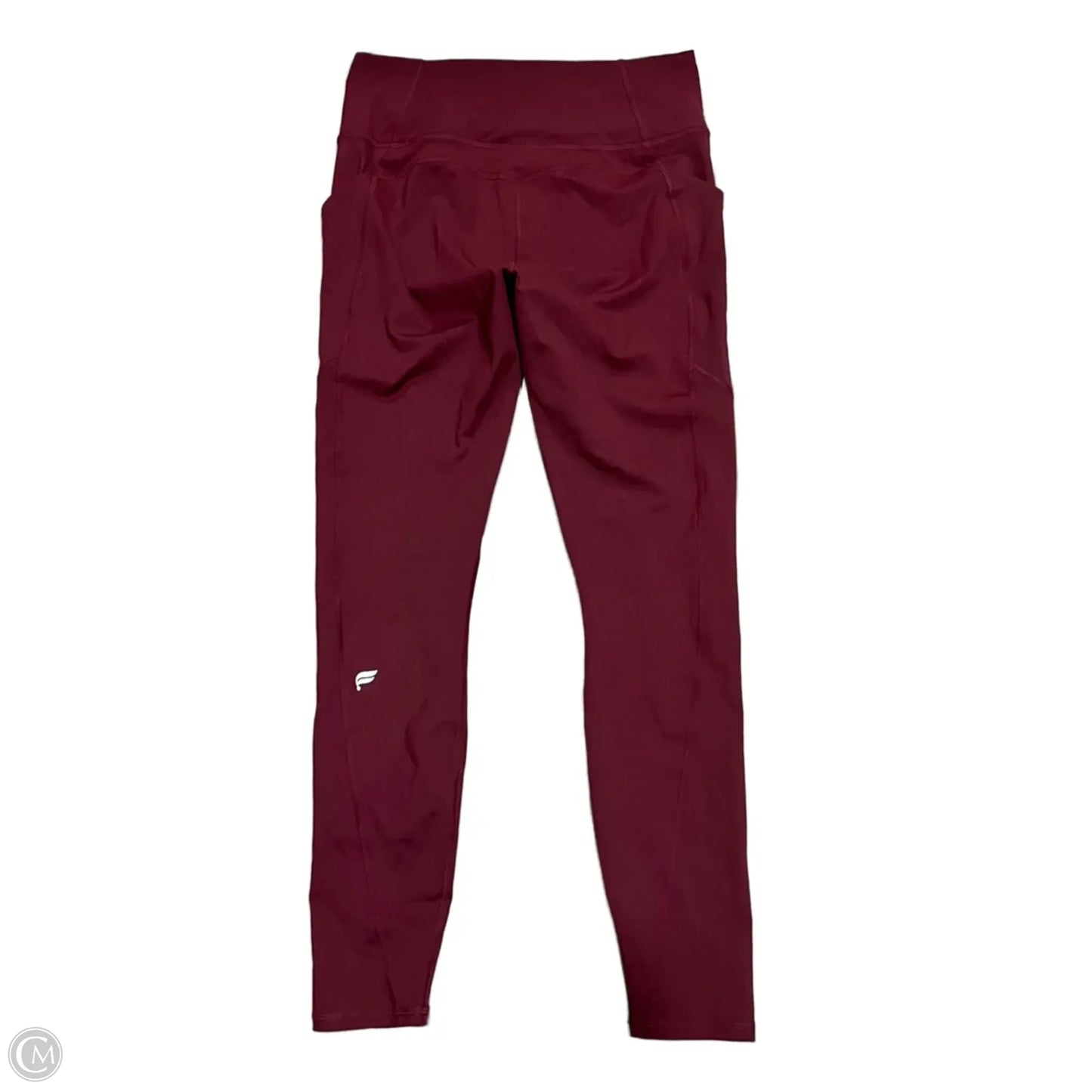 Athletic Leggings By Fabletics In Red, Size: 8