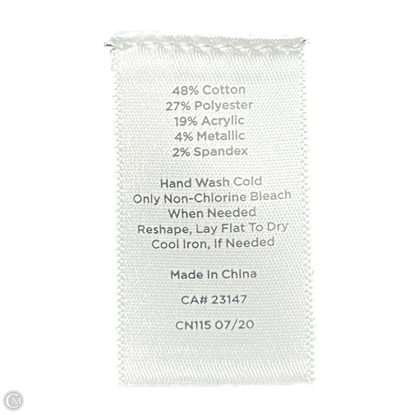 Dress Sweater By Talbots In Black, Size: M