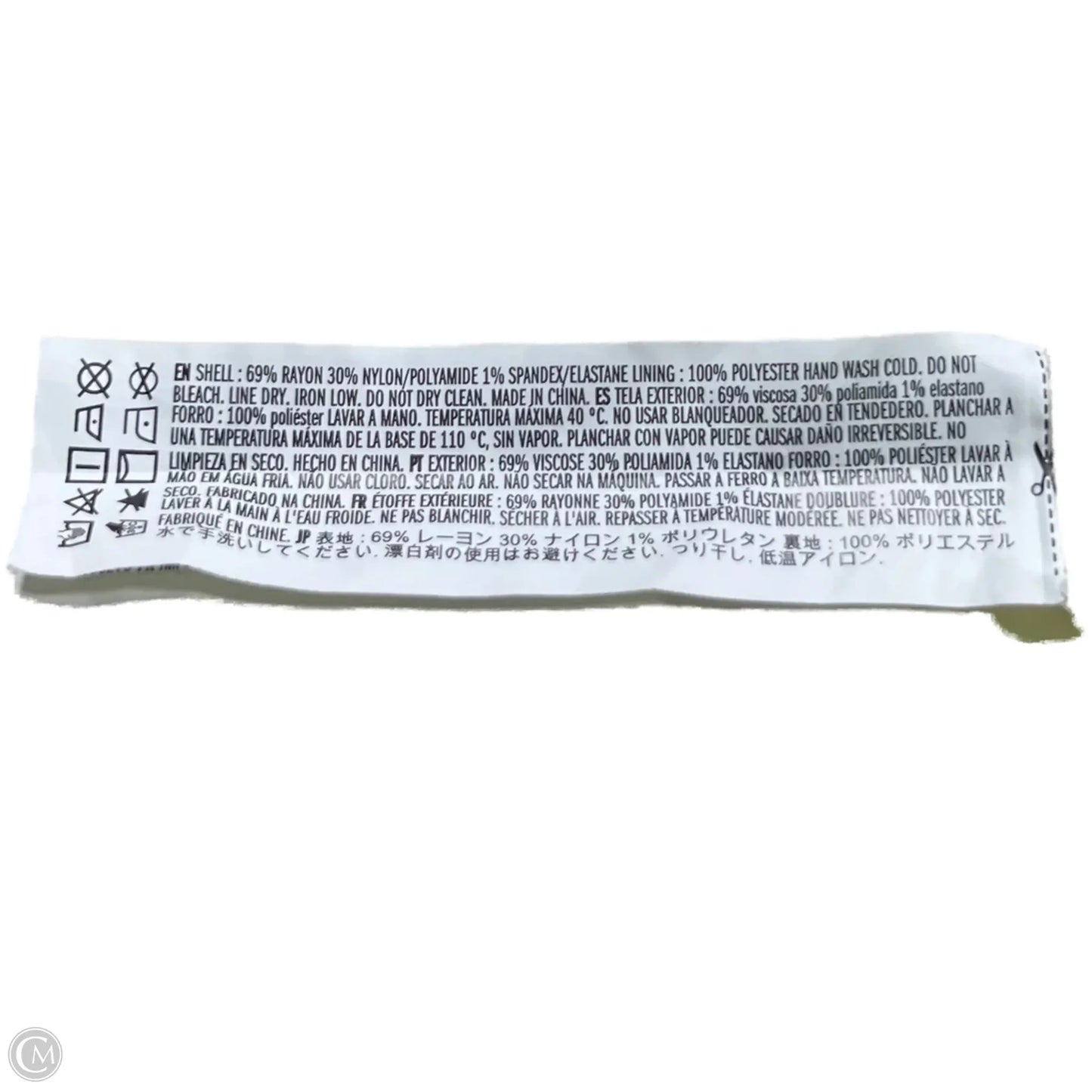 Dress Casual Short By Forever 21 In Cream, Size: L