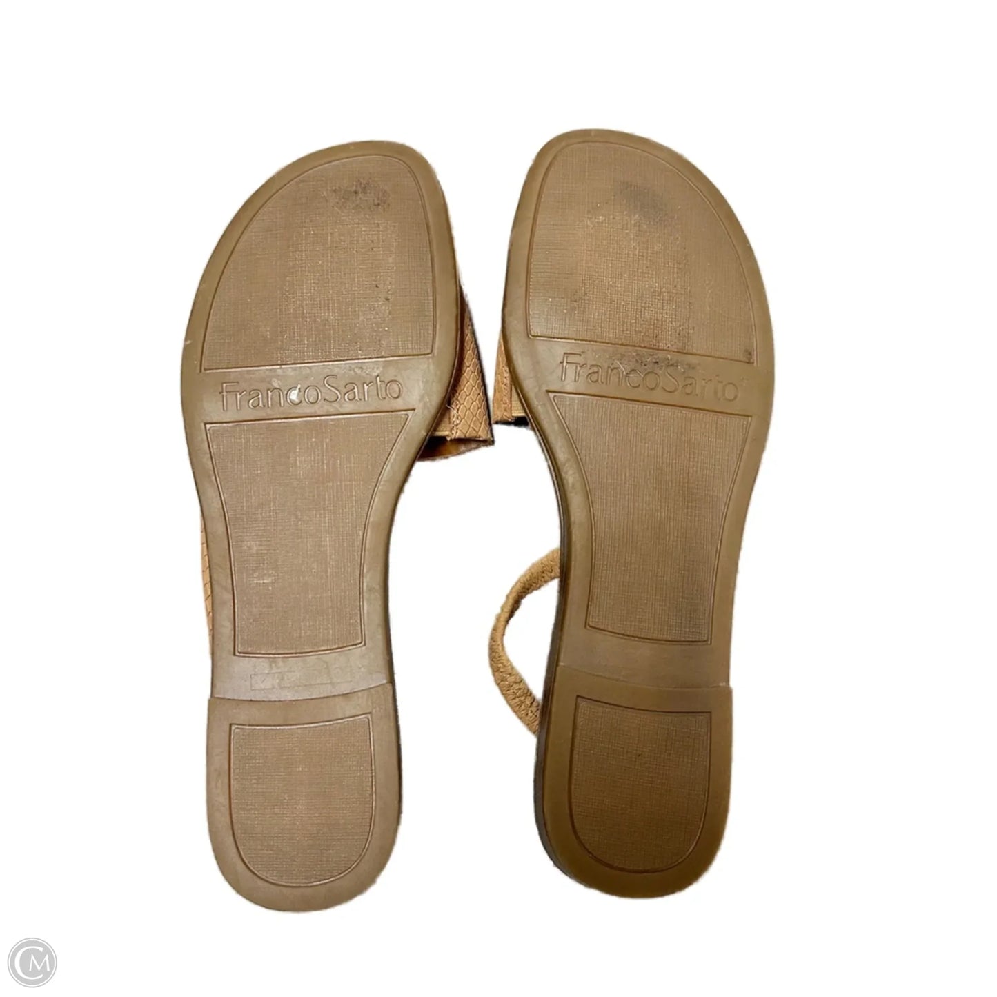 Sandals Flats By Franco Sarto In Brown, Size: 9