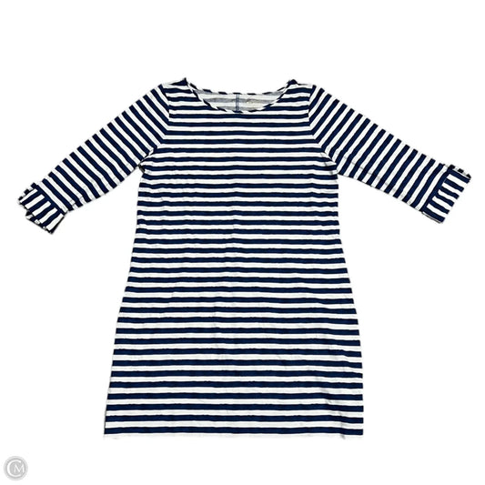 Dress Designer By Lilly Pulitzer In Blue & White, Size: Xl