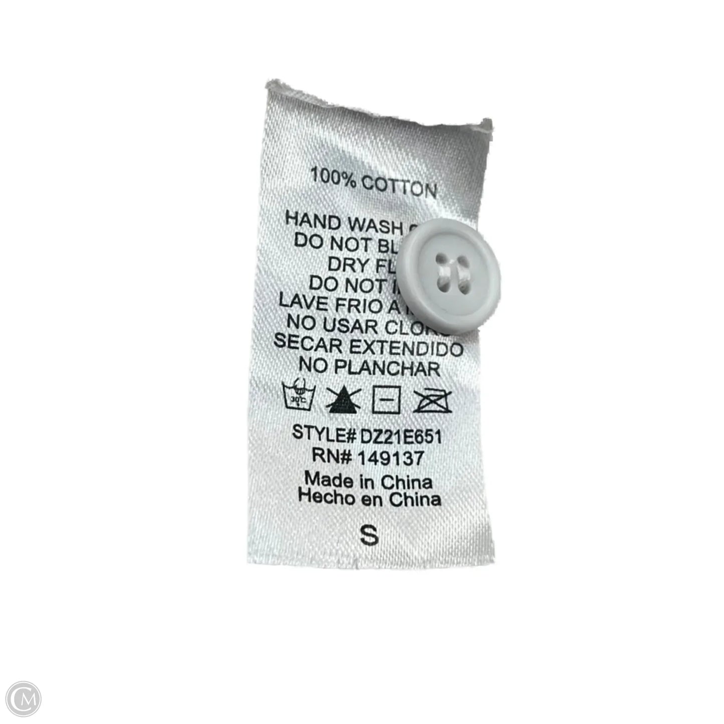 Sweater Cardigan By Double Zero In Grey, Size: S