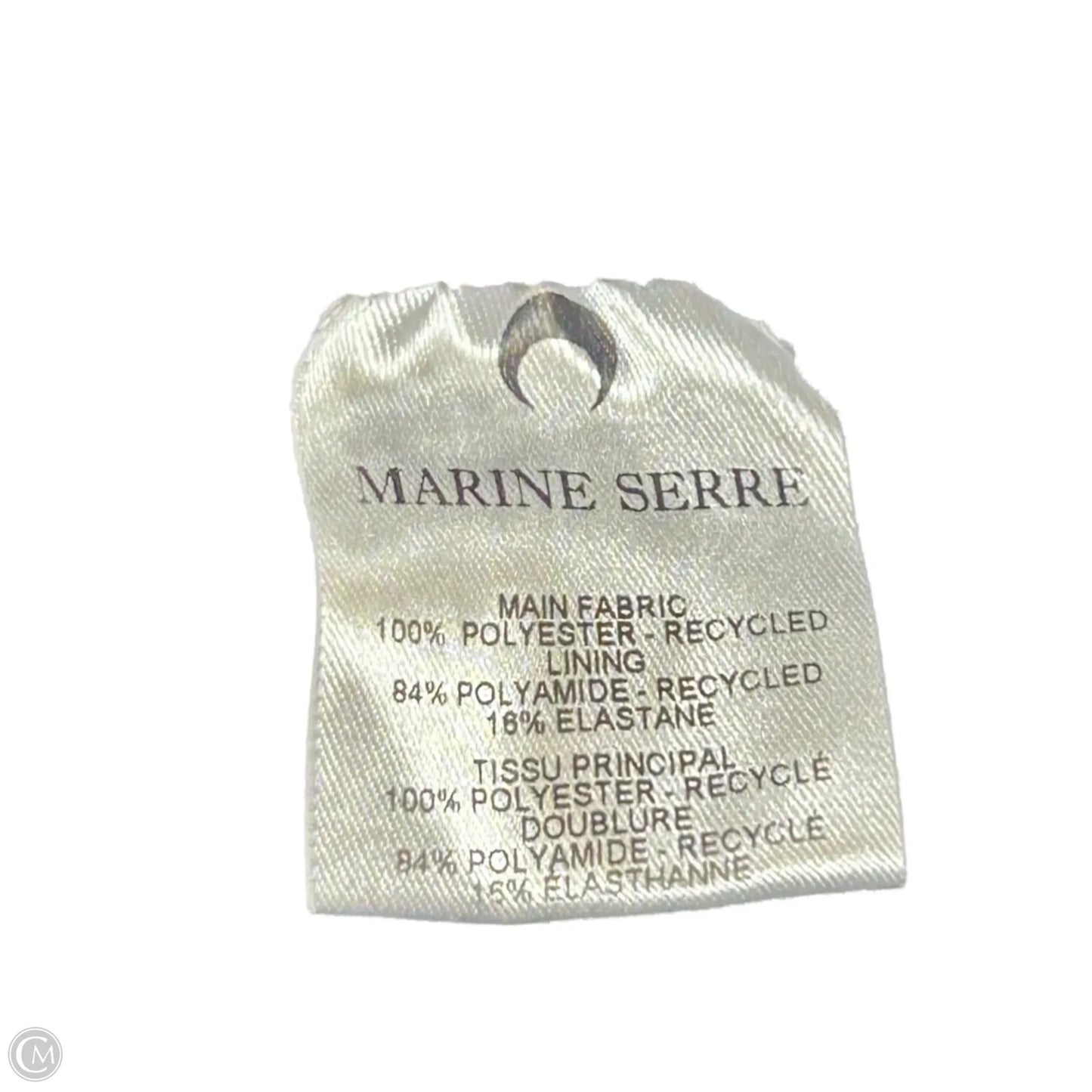 Shorts By Marine Serre In Black & White, Size: 8