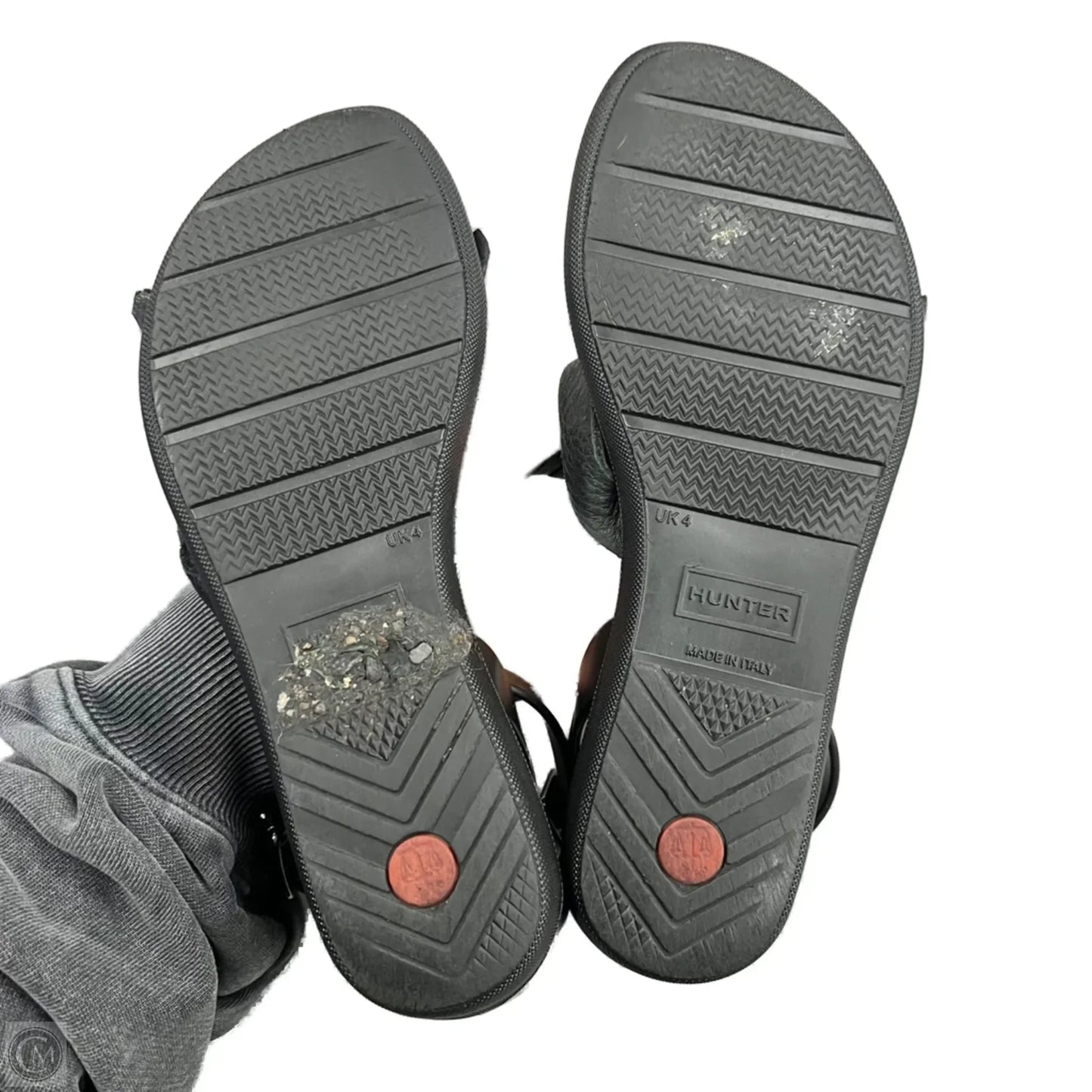 Sandals Flats By Hunter In Black, Size: 6