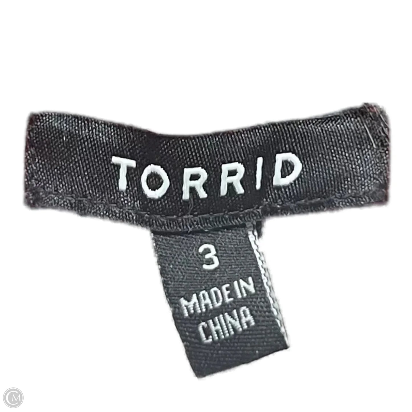 Jacket Other By Torrid In Black & Red, Size: 3x