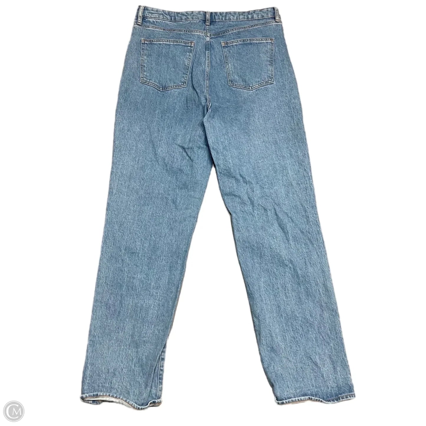 Jeans Boyfriend By Denim Forum In Blue Denim, Size: 14