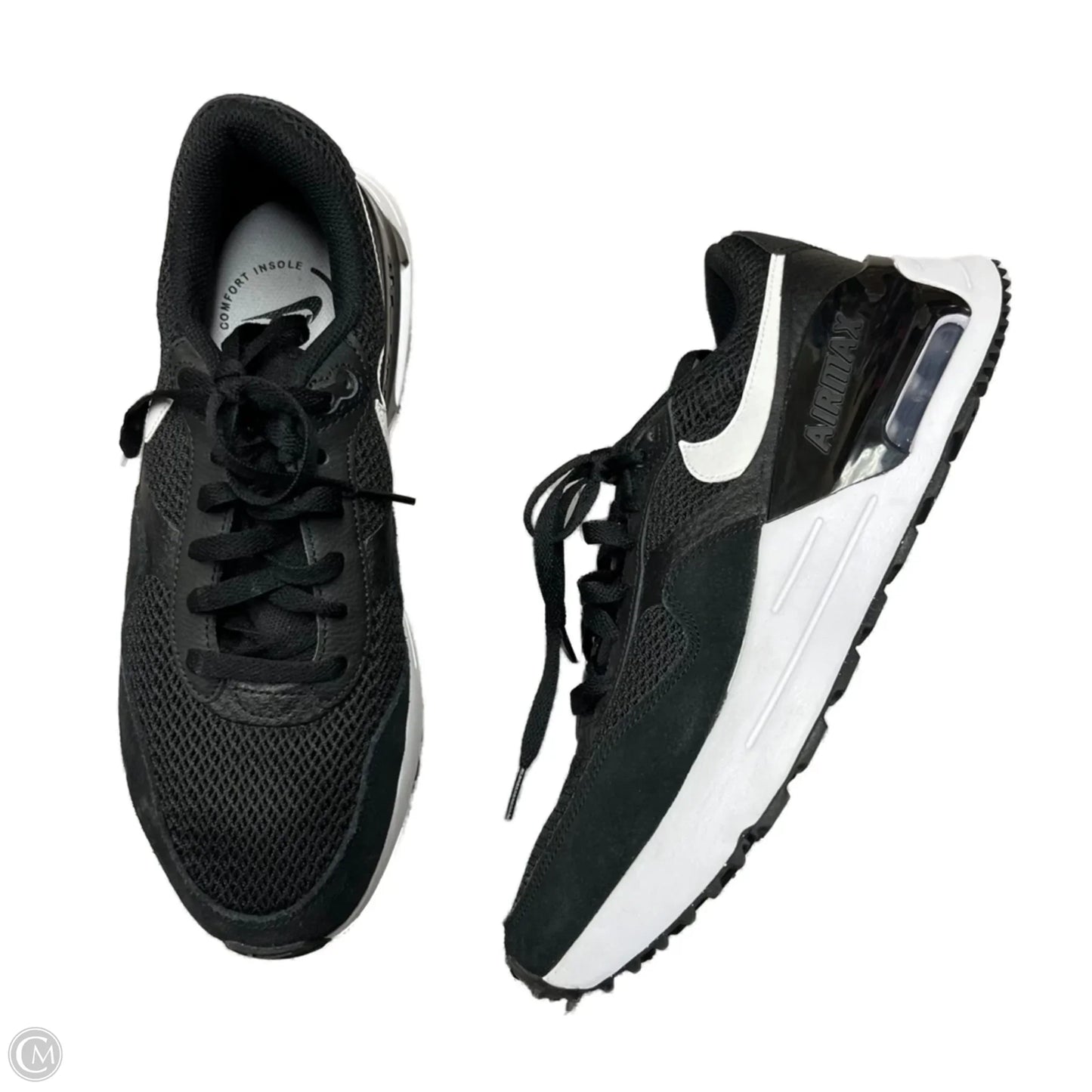 Shoes Sneakers By Nike In Black & White, Size: 11.5