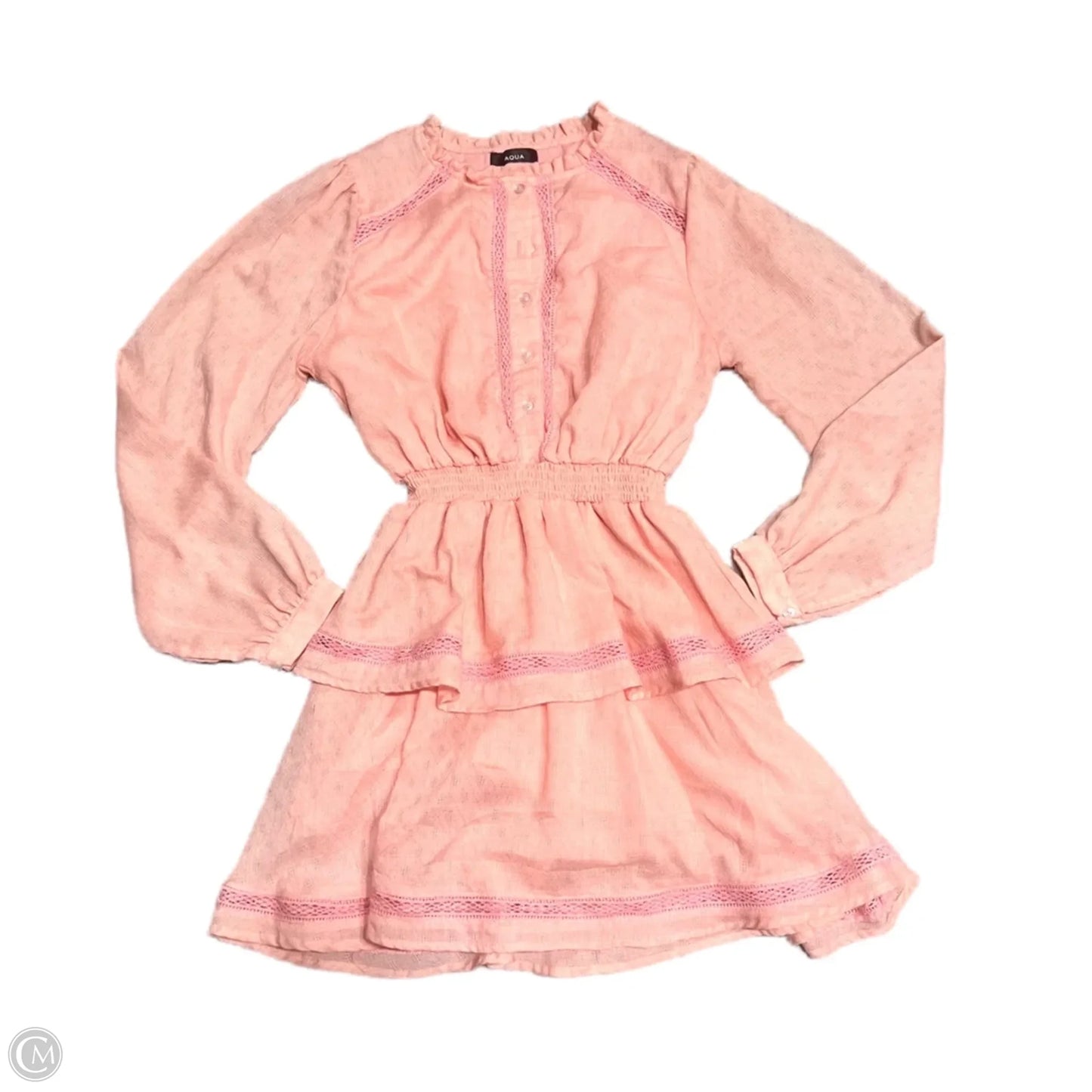 Dress Casual Short By Aqua In Coral, Size: Xs