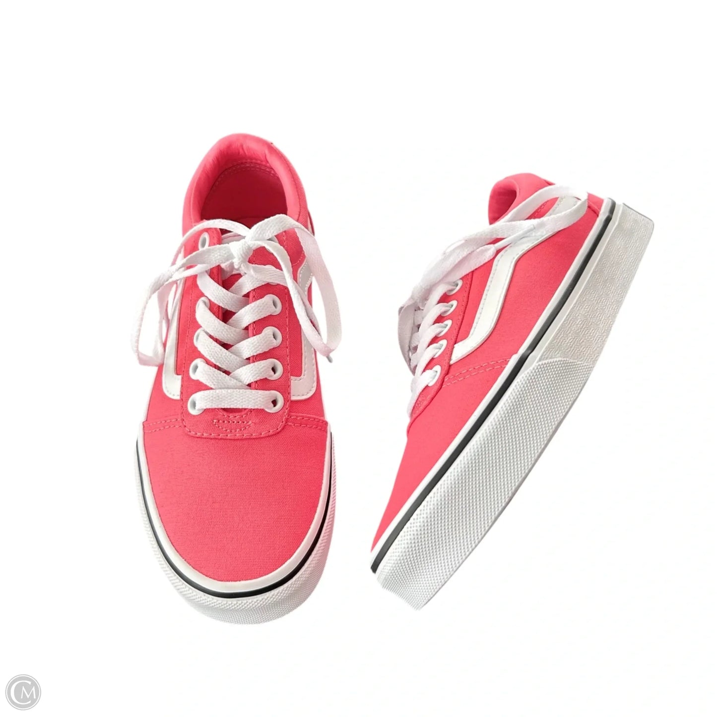 Shoes Sneakers By Vans In Pink, Size: 6.5