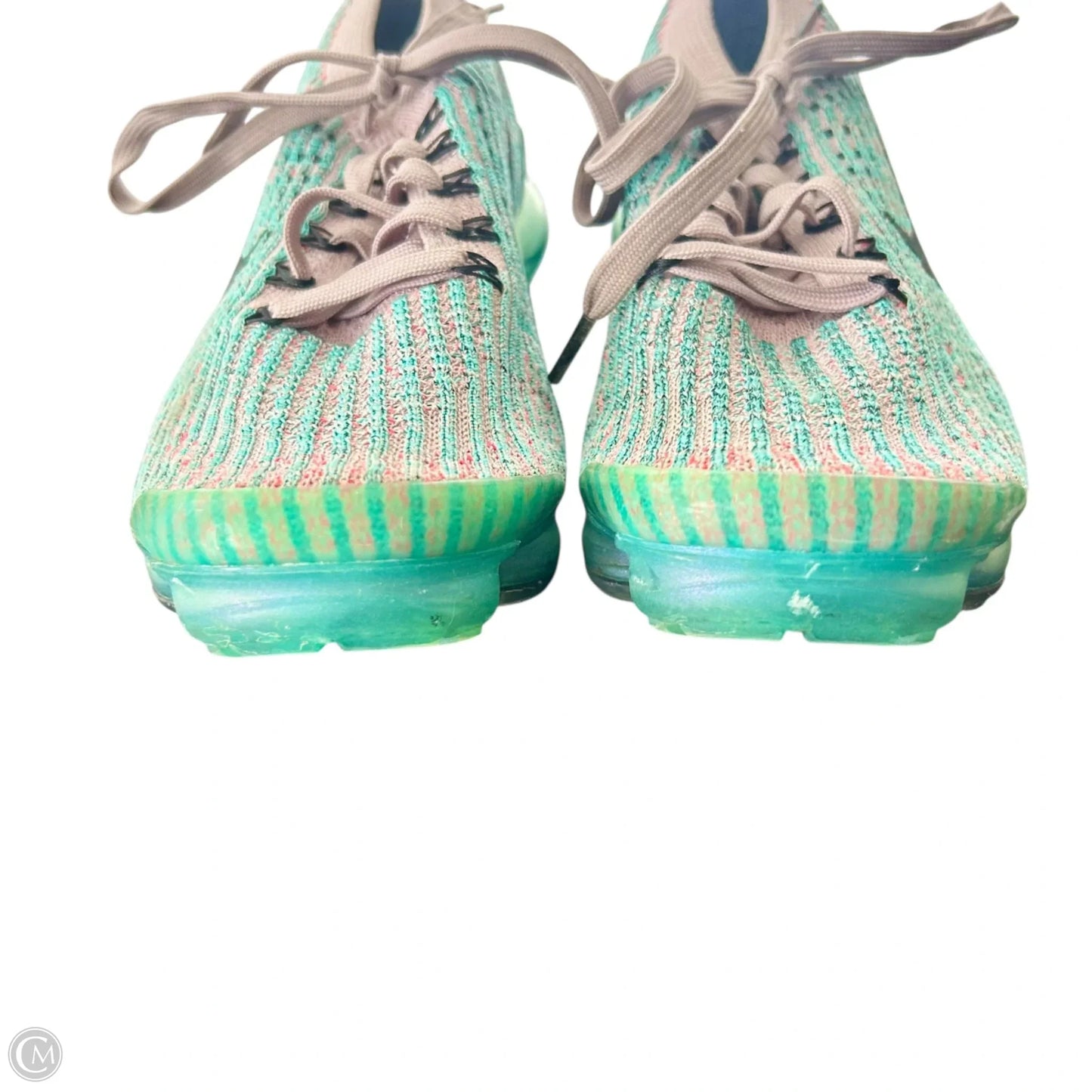 Shoes Athletic By Nike In Blue & Green, Size: 8.5