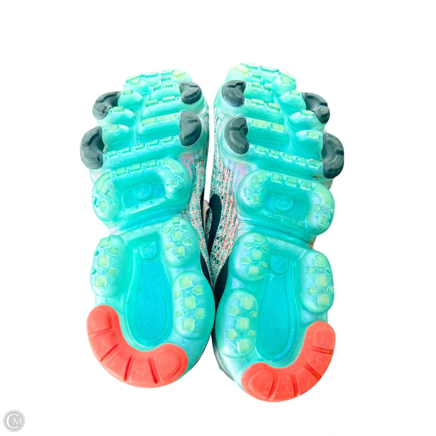 Shoes Athletic By Nike In Blue & Green, Size: 8.5