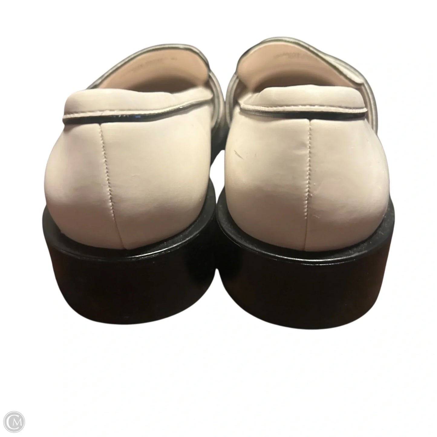 Shoes Heels Platform By Charles and Keith In Cream, Size: 5