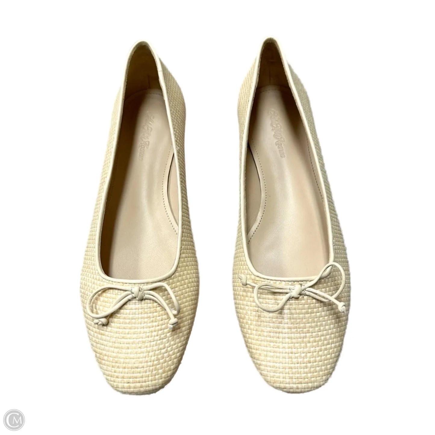 Shoes Flats By Saks Fifth Avenue In Cream, Size: 7.5