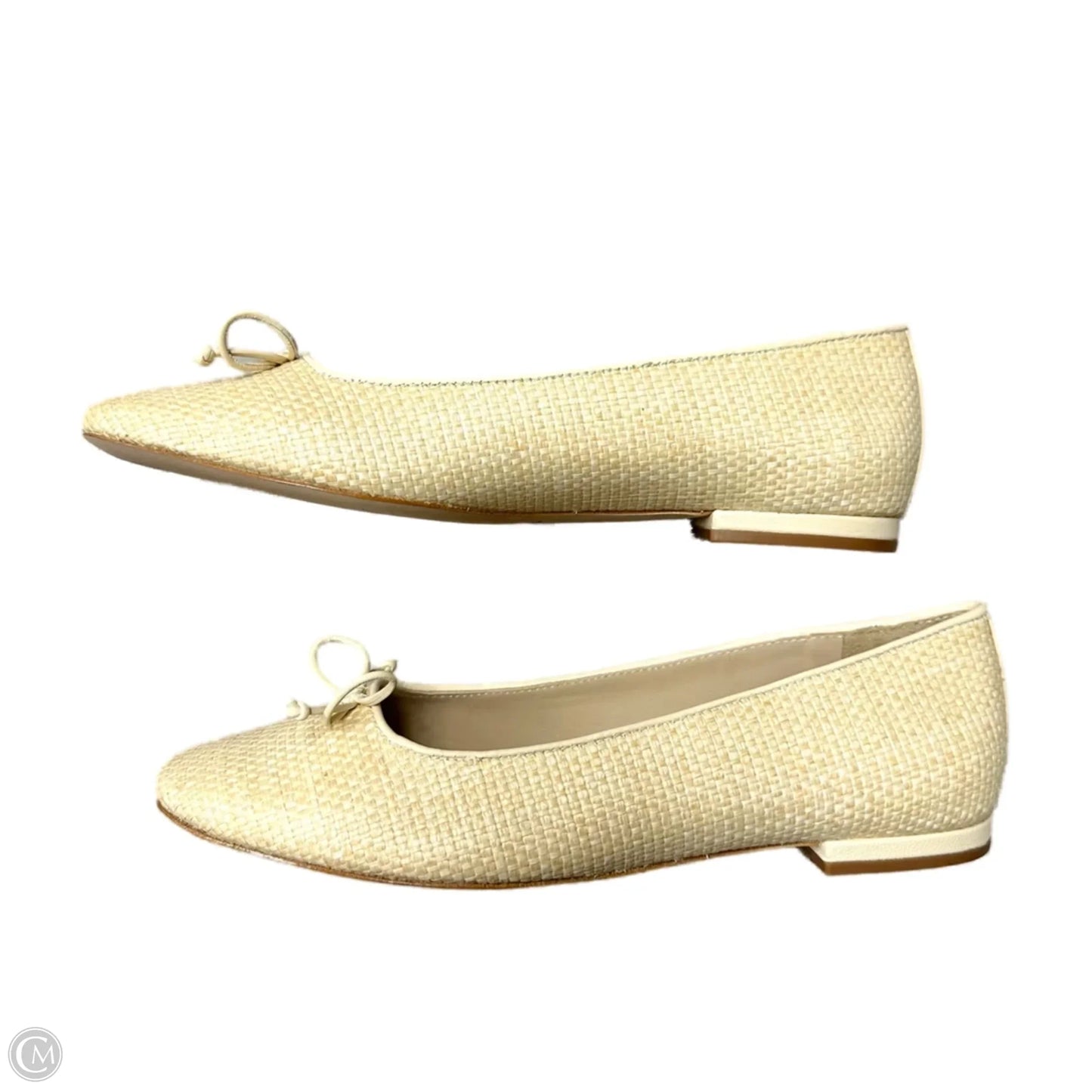 Shoes Flats By Saks Fifth Avenue In Cream, Size: 7.5