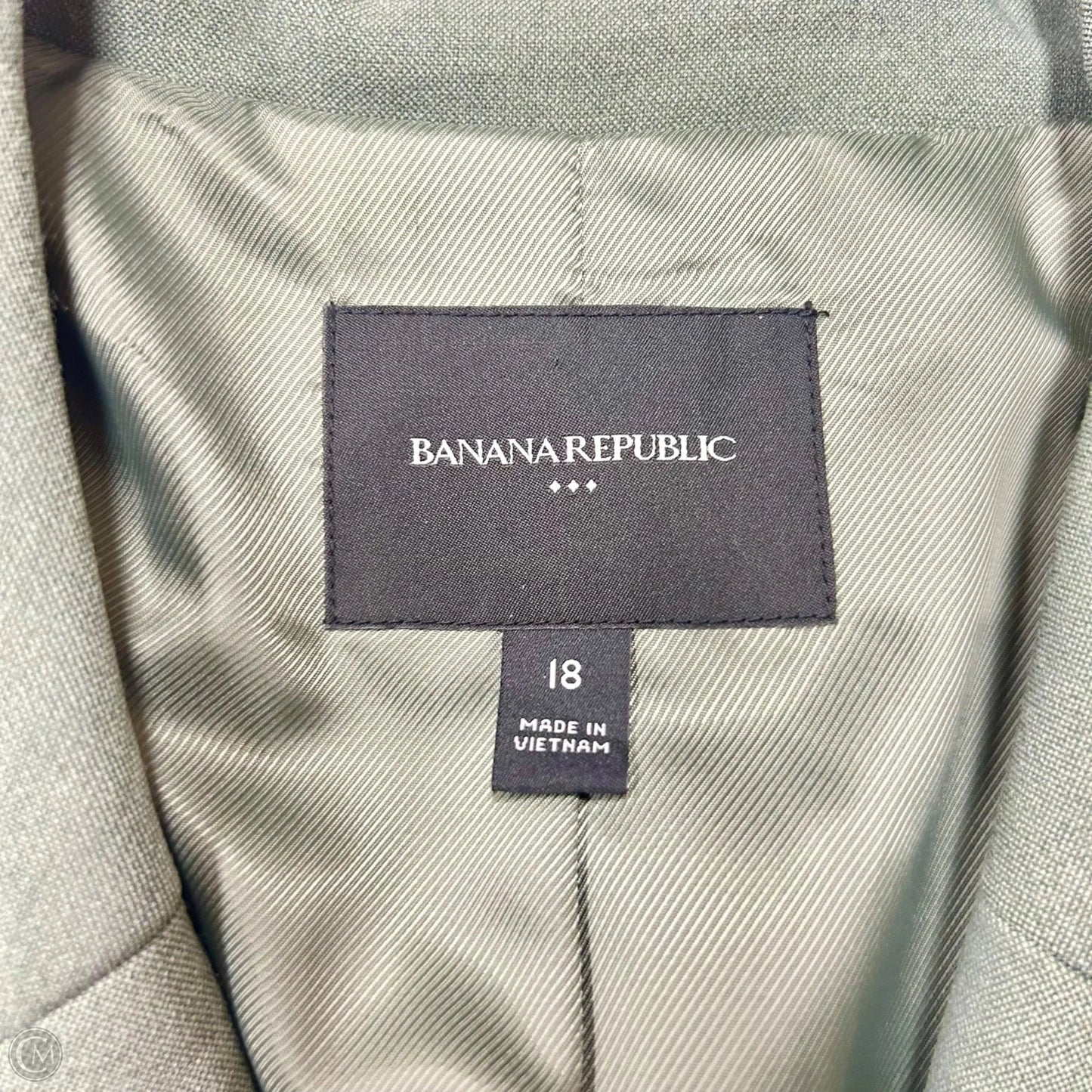 Blazer By Banana Republic In Green, Size: 1x