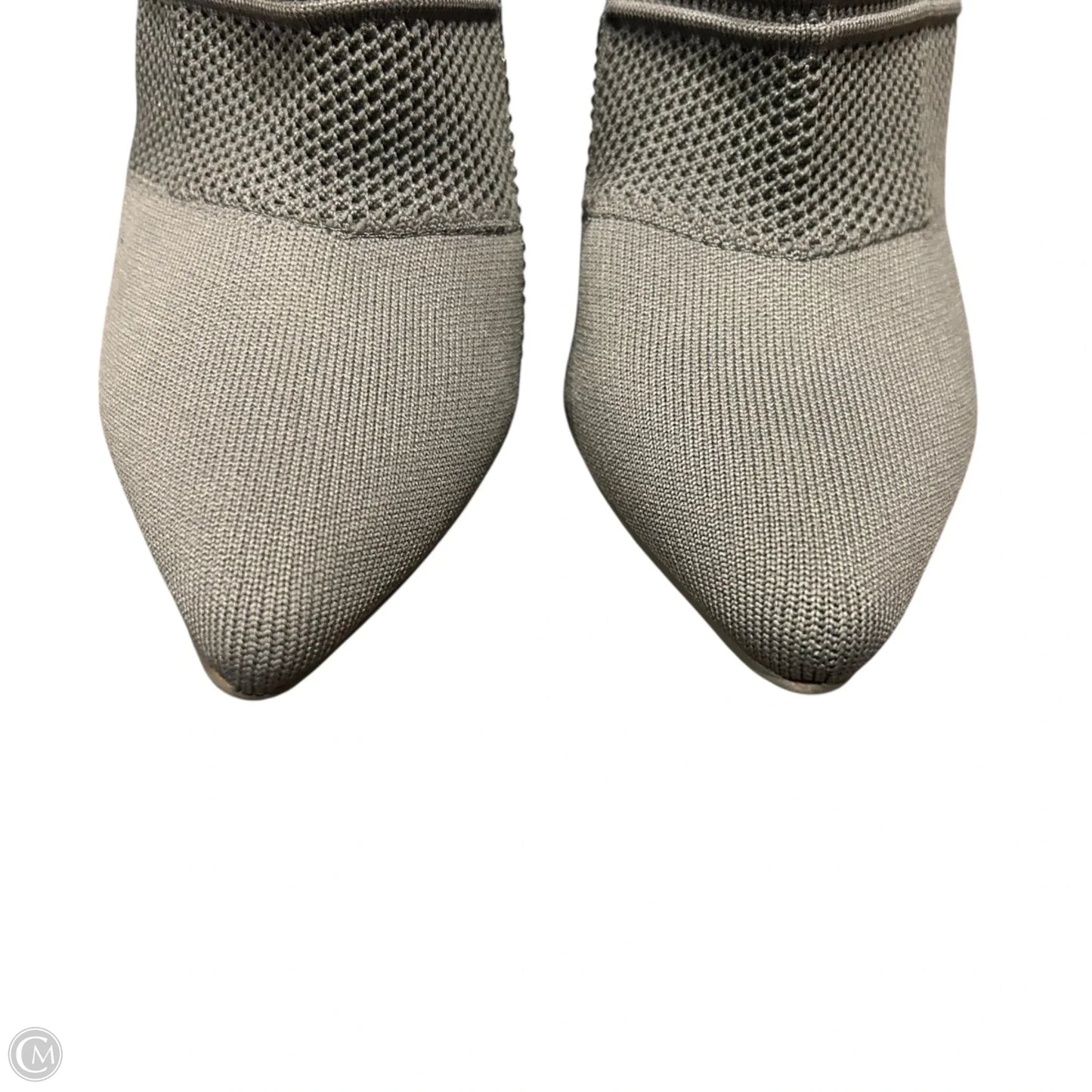 Boots Ankle Heels By Steve Madden In Grey, Size: 10